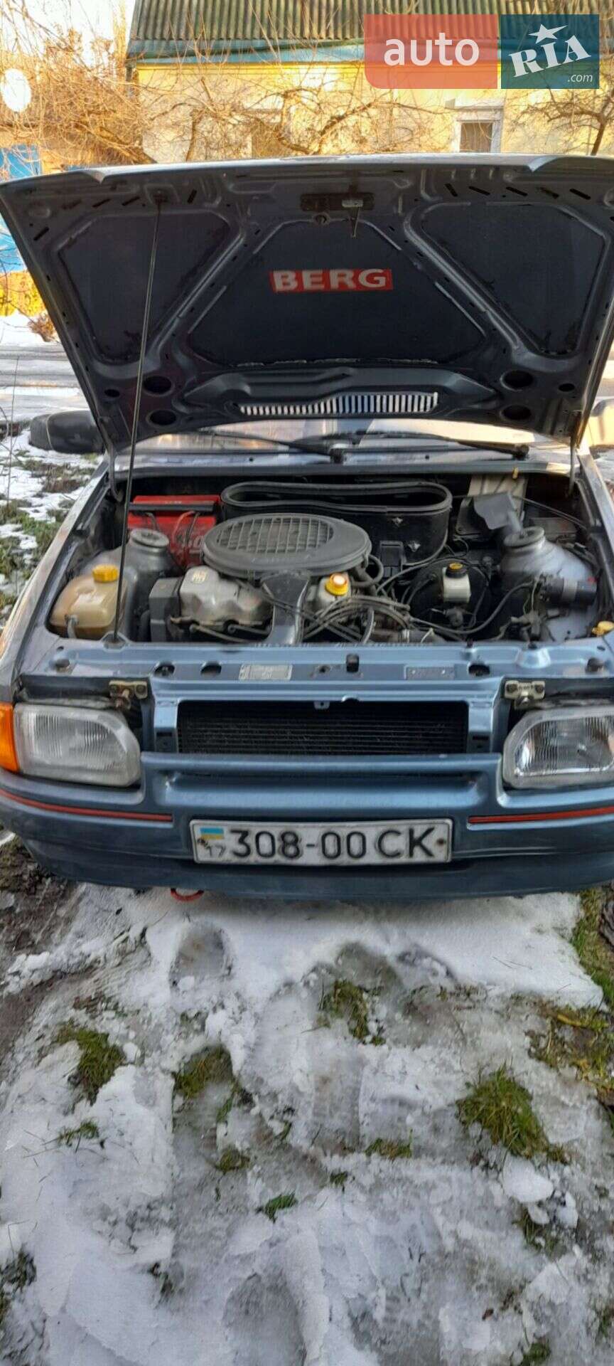 Ford Orion 1989 VIN WF0FXXGCAFKP59337 фото оголошення 9 з 11