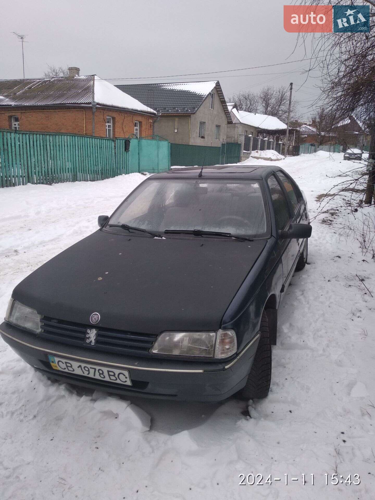 Peugeot 405 1988 VIN VF315BB1208273511 фото оголошення 3 з 4