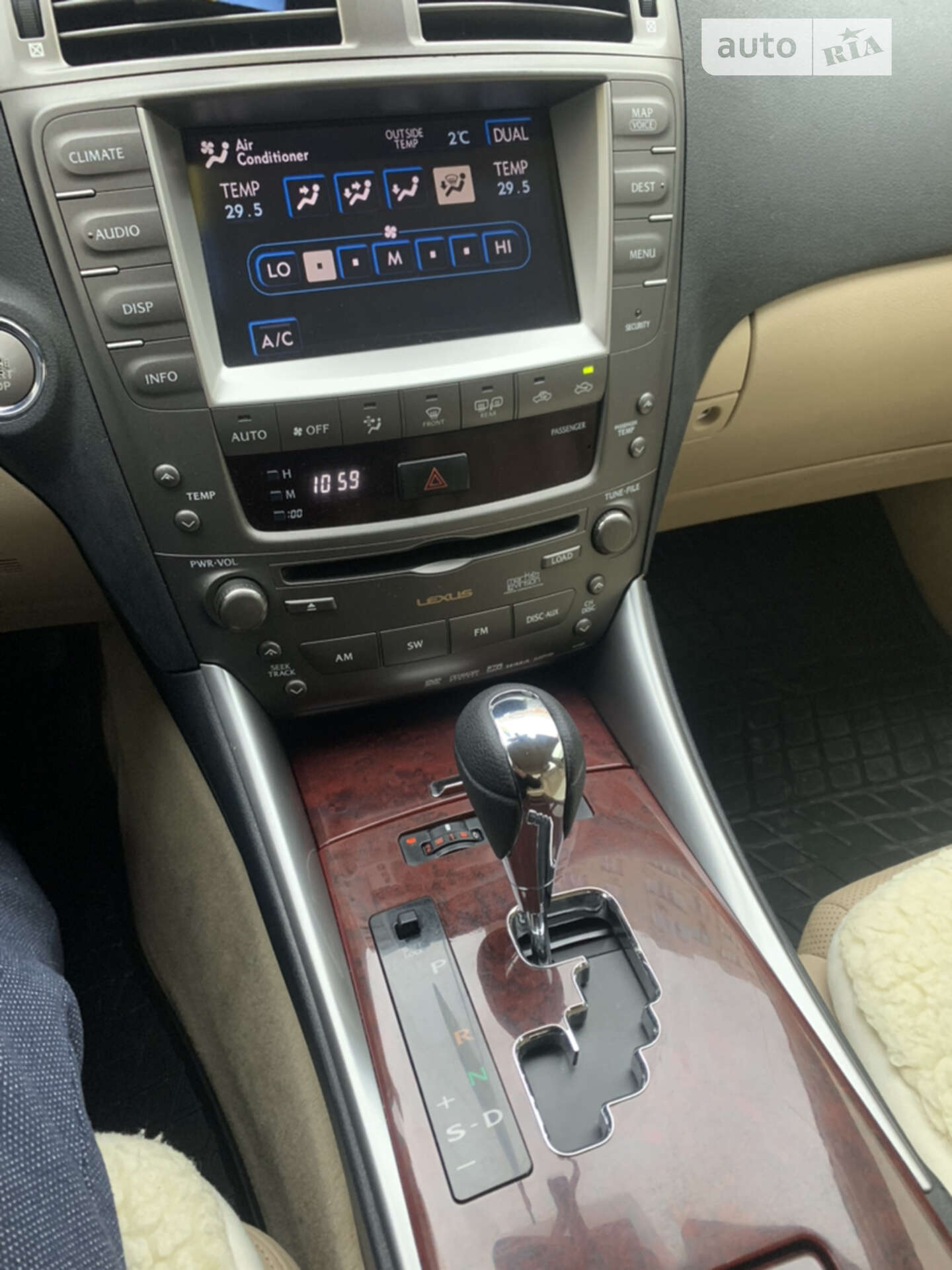 Lexus IS 2007 VIN JTHBG262572007838 фото оголошення 11 з 12