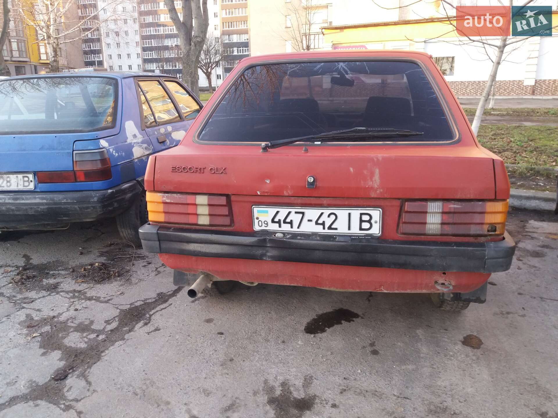Ford Escort 1985 VIN WF0BXXGCABEL29109 фото оголошення 16 з 17