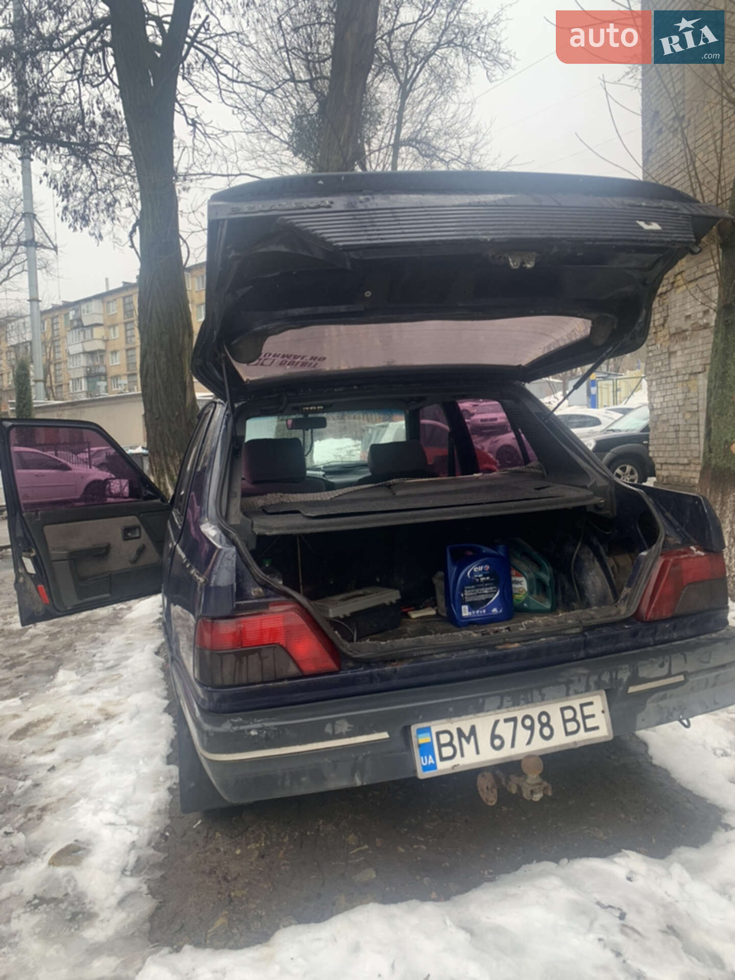 Peugeot 309 1994 VIN VF33AD9A210702549 фото оголошення 5 з 5