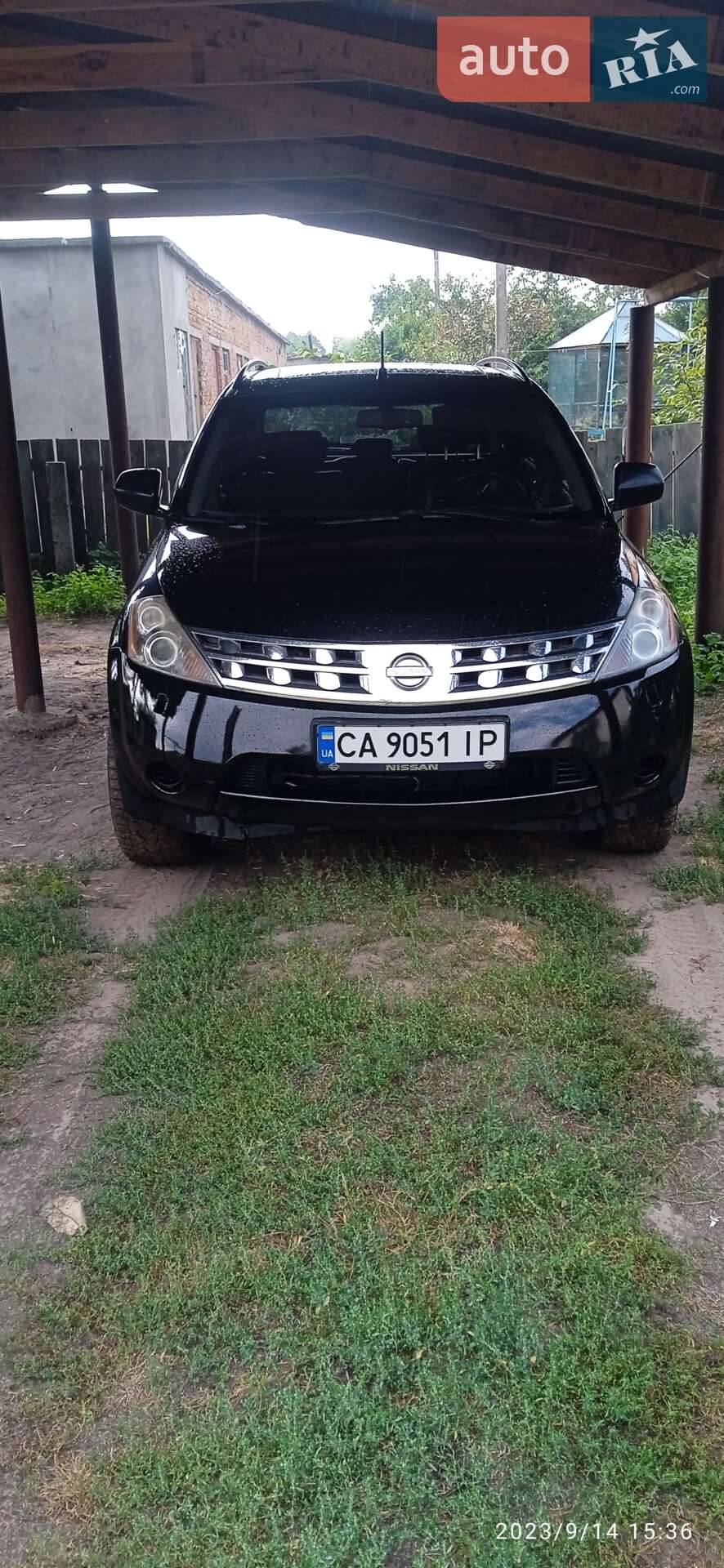 Nissan Murano 2008 VIN JN1TANZ50U0103872 фото оголошення 3 з 7