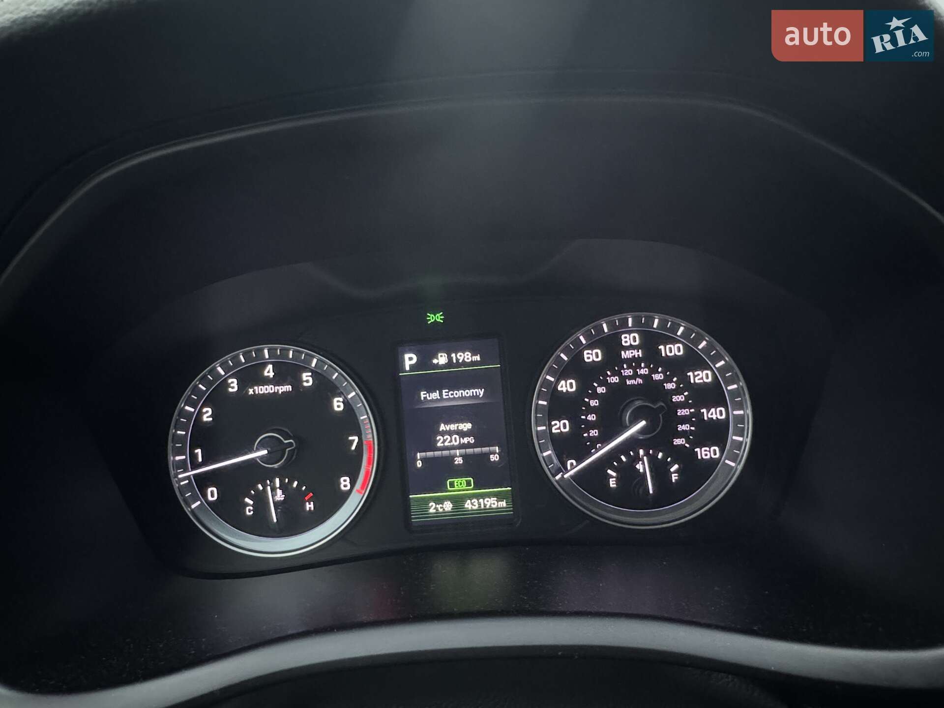 Hyundai Sonata 2017 VIN 5NPE34AF3JH632714 фото оголошення 8 з 9