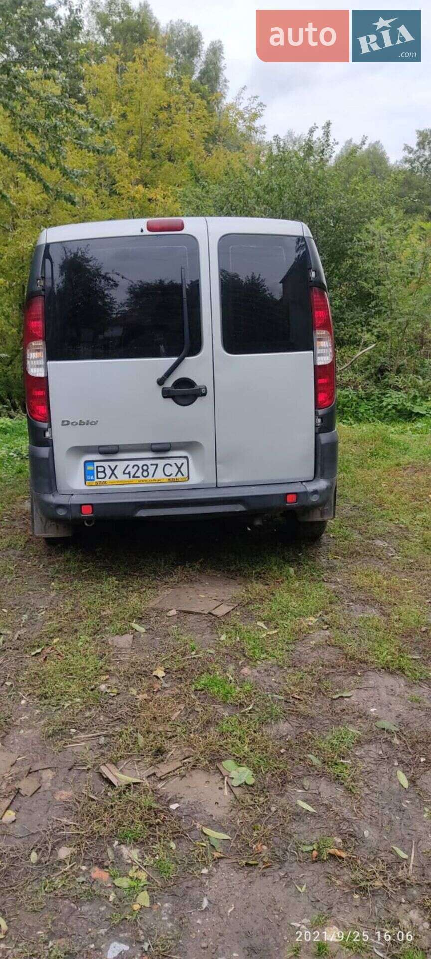 Fiat Doblo Panorama 2007 VIN ZFA22300005559549 фото оголошення 7 з 7