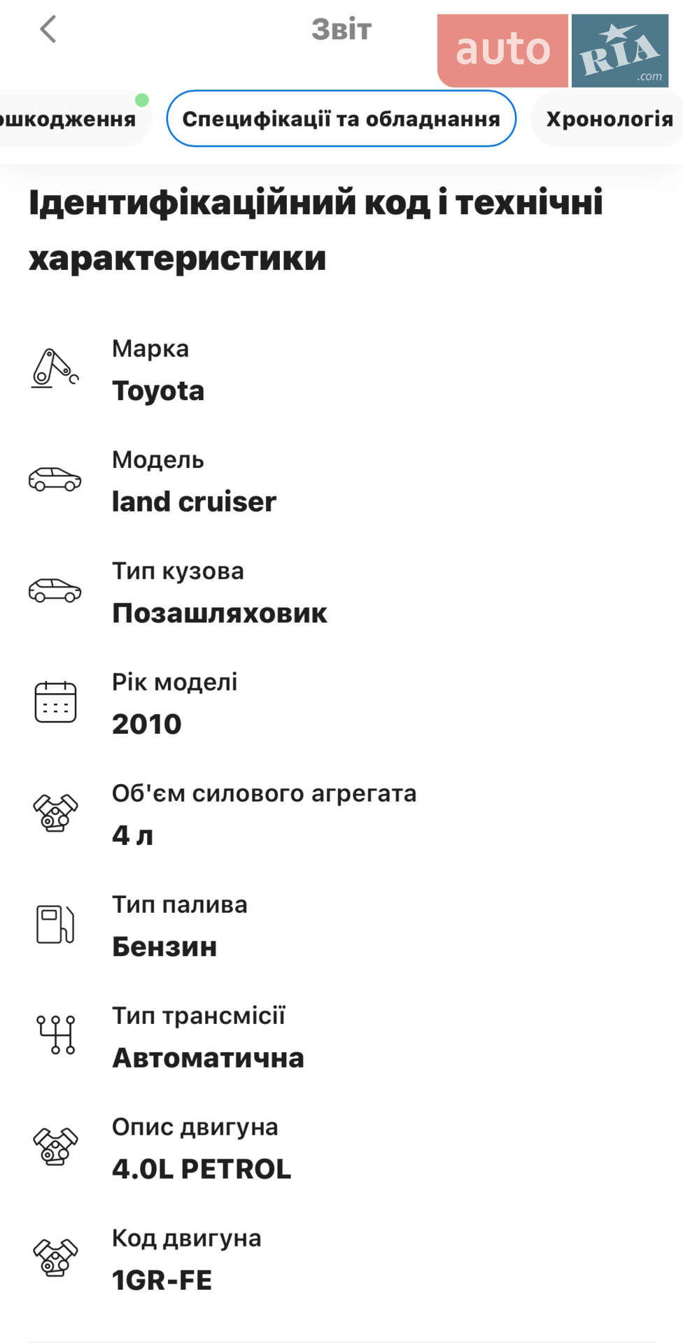 Toyota Land Cruiser Prado 2010 VIN JTEBU3FJ80K011021 фото оголошення 11 з 31