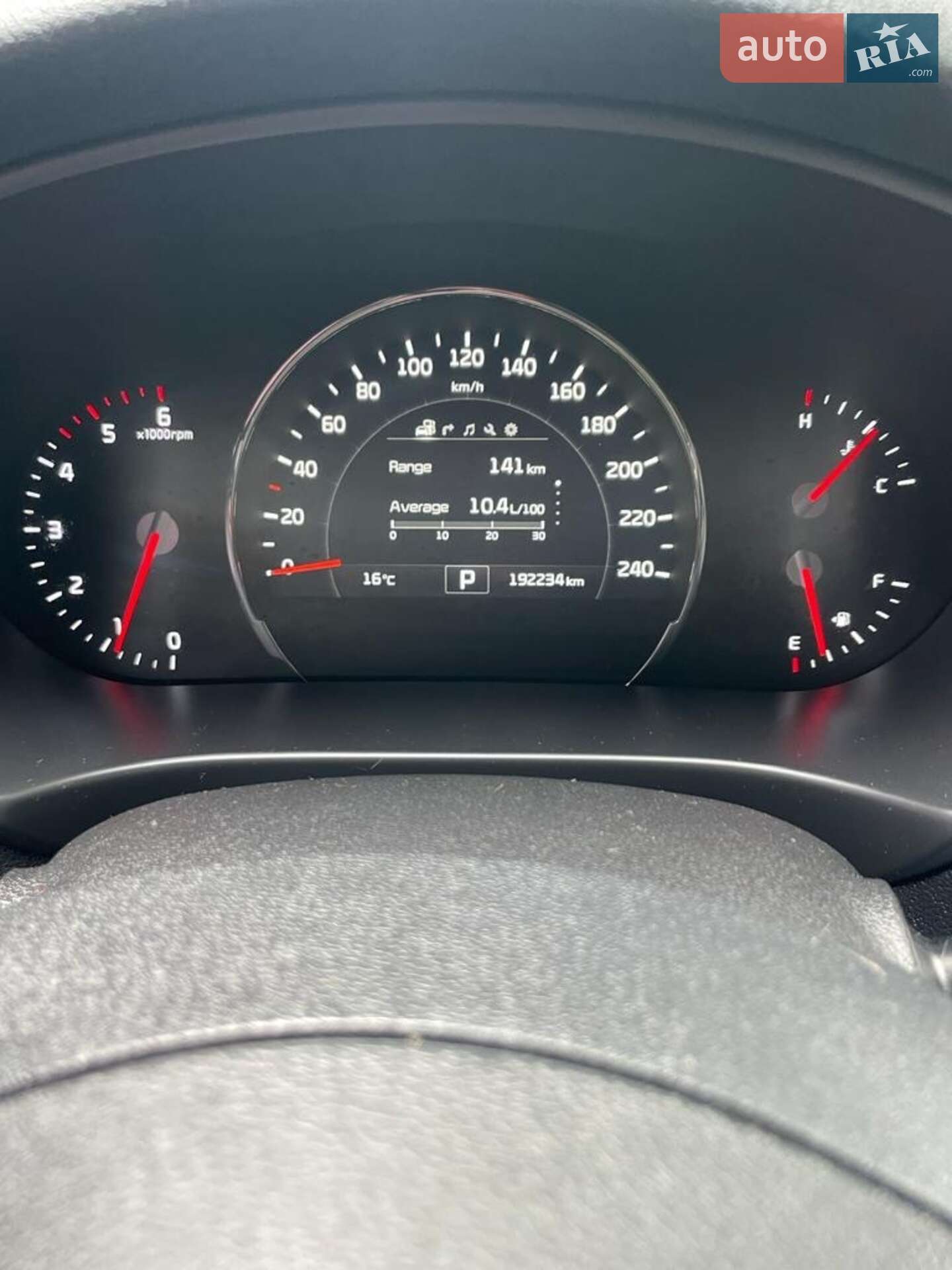 Kia Sorento 2016 VIN KNAPK81BDGA189007 фото оголошення 15 з 28