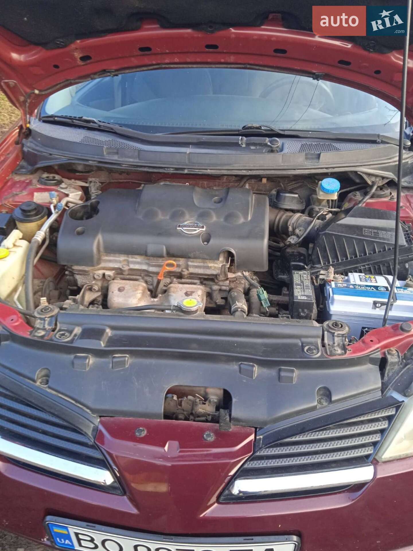 Nissan Primera 2003 VIN SJNFBAP12U0105171 фото оголошення 10 з 10