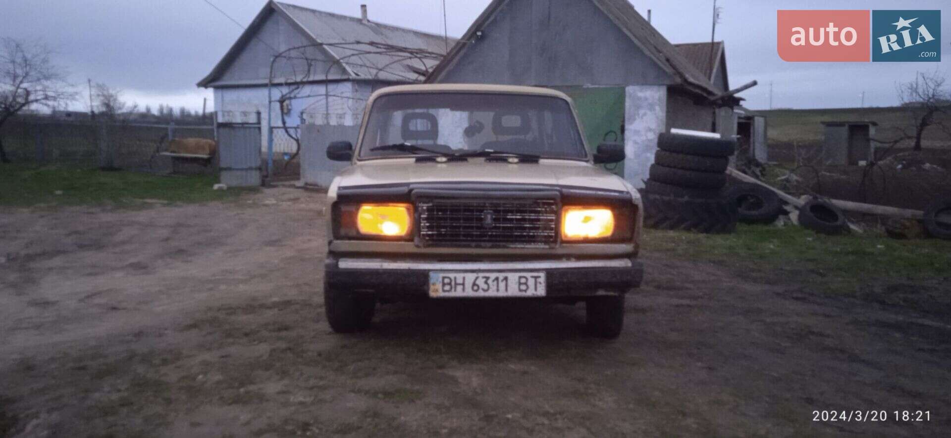 ВАЗ / Lada 2107 1989 VIN XTA210700L0520106 фото оголошення 3 з 13