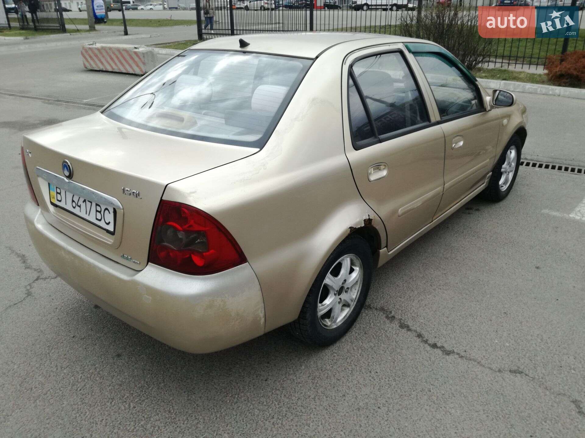 Geely CK-2 2007 VIN Y7CMR715180086167 фото оголошення 7 з 16