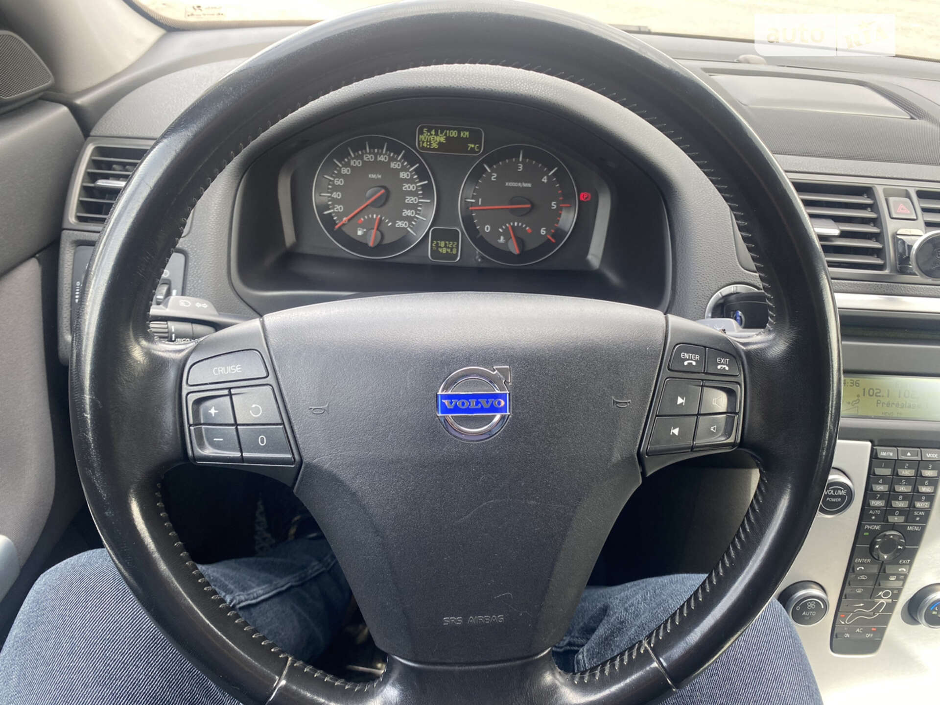 Volvo V50 2011 VIN YV1W76F2826011836 фото оголошення 24 з 37