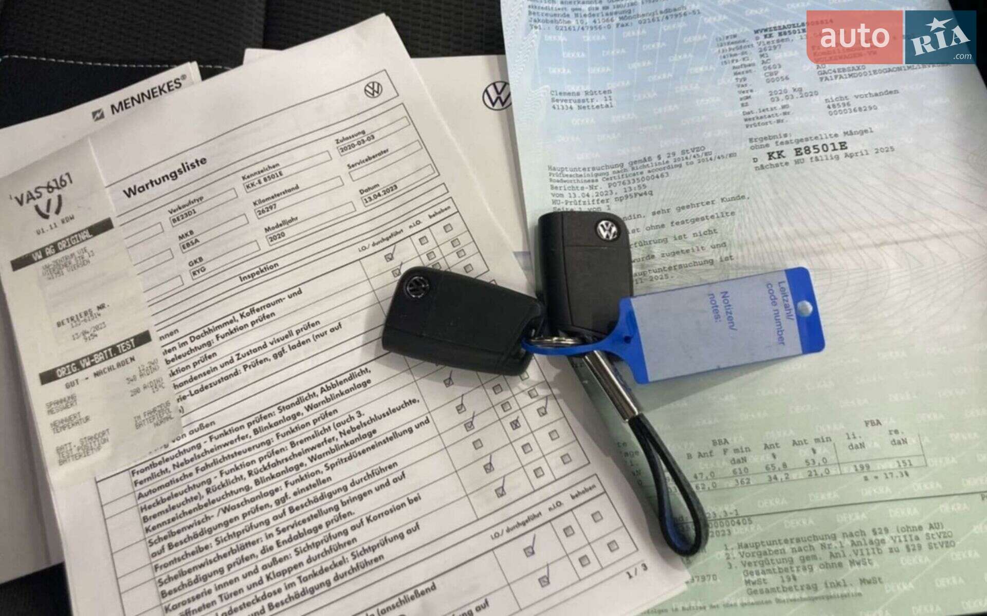 Volkswagen e-Golf 2020 VIN WVWZZZAUZL8908814 фото оголошення 27 з 27