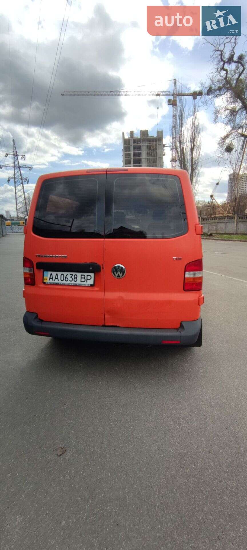 Volkswagen Transporter 2008 VIN WV1ZZZ7HZ8H138448 фото оголошення 19 з 31