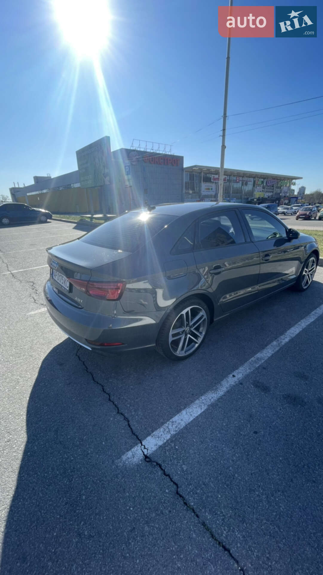 Audi A3 2016 VIN WAUAUGFF7H1035201 фото оголошення 5 з 20