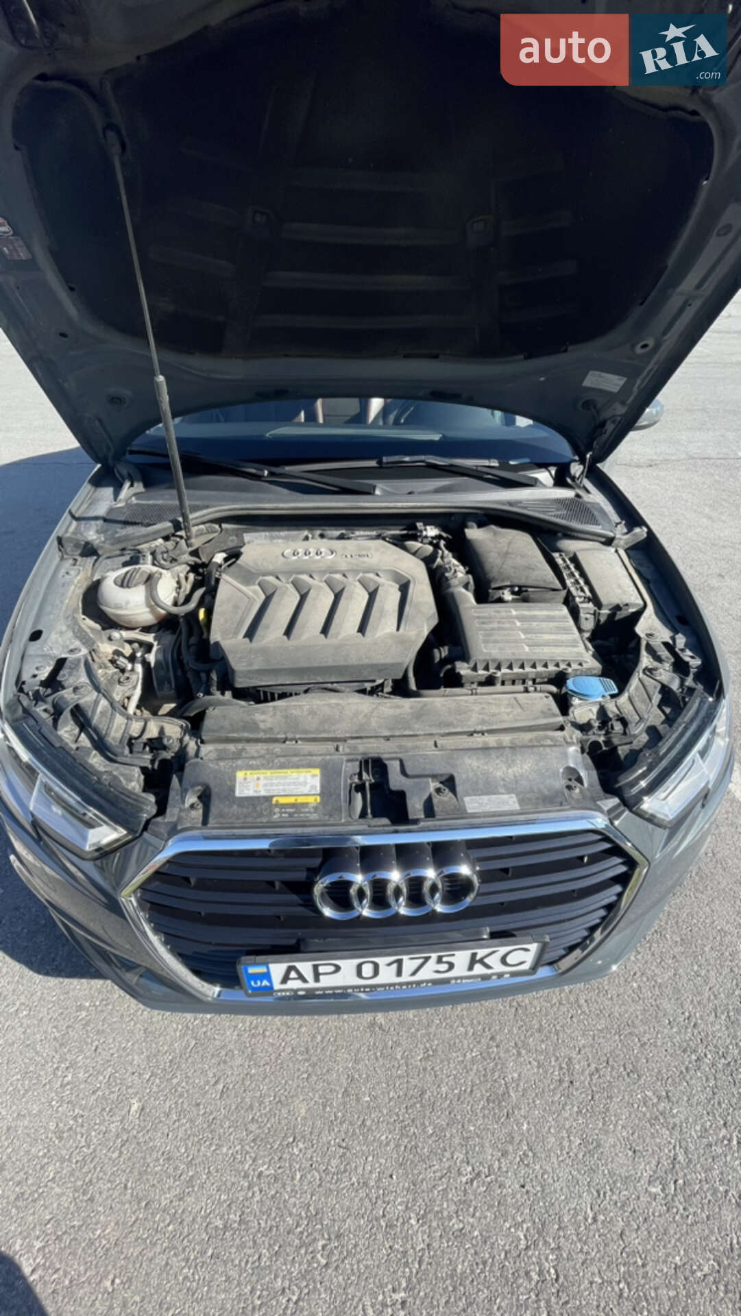 Audi A3 2016 VIN WAUAUGFF7H1035201 фото оголошення 19 з 20