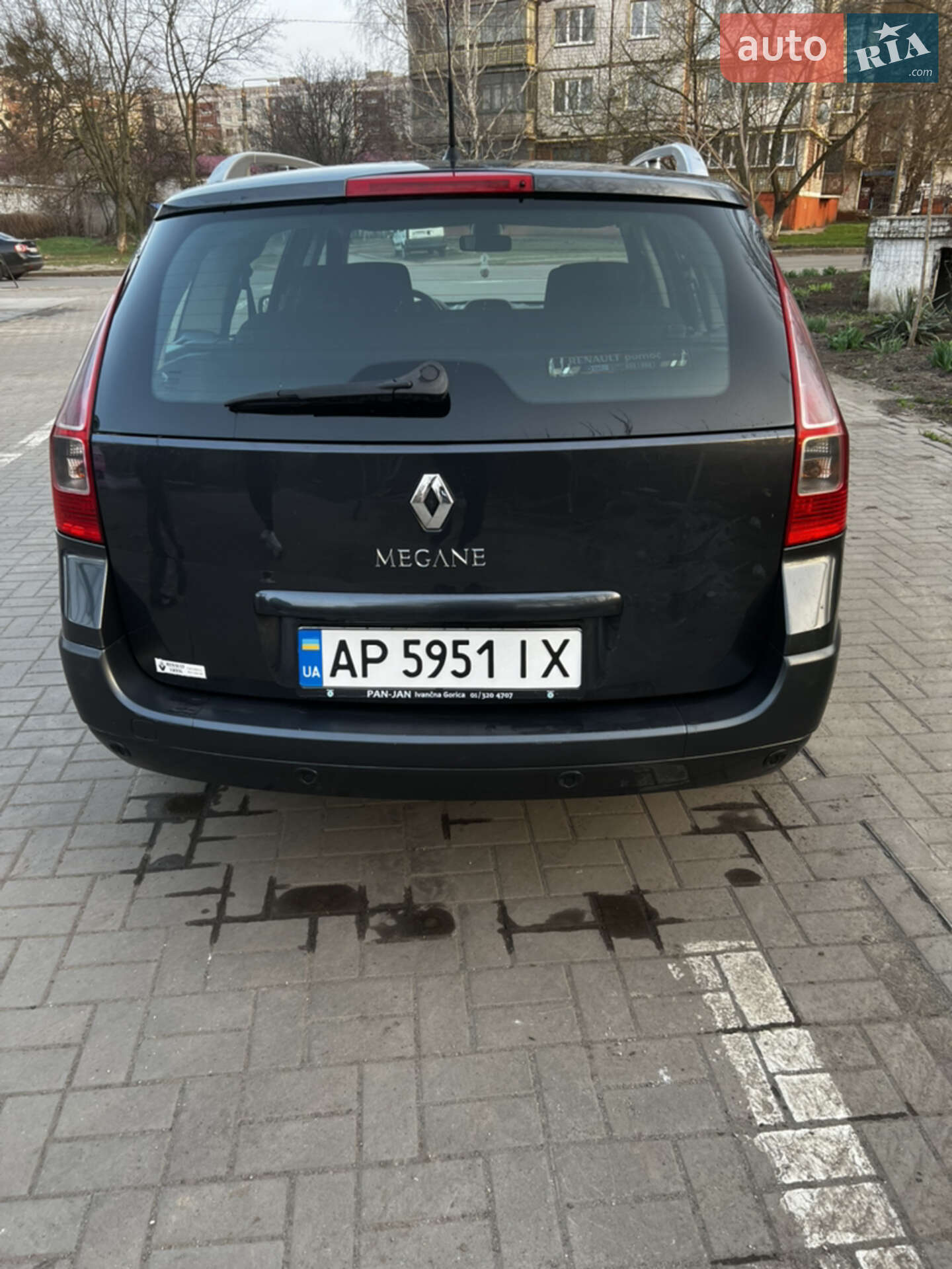 Renault Megane 2008 VIN VF1KMSEC640611891 фото оголошення 2 з 7