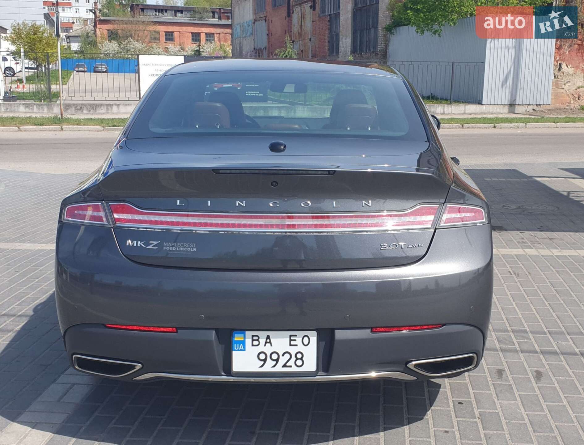 Lincoln MKZ 2017 VIN 3LN6L5FC9HR658875 фото оголошення 2 з 17