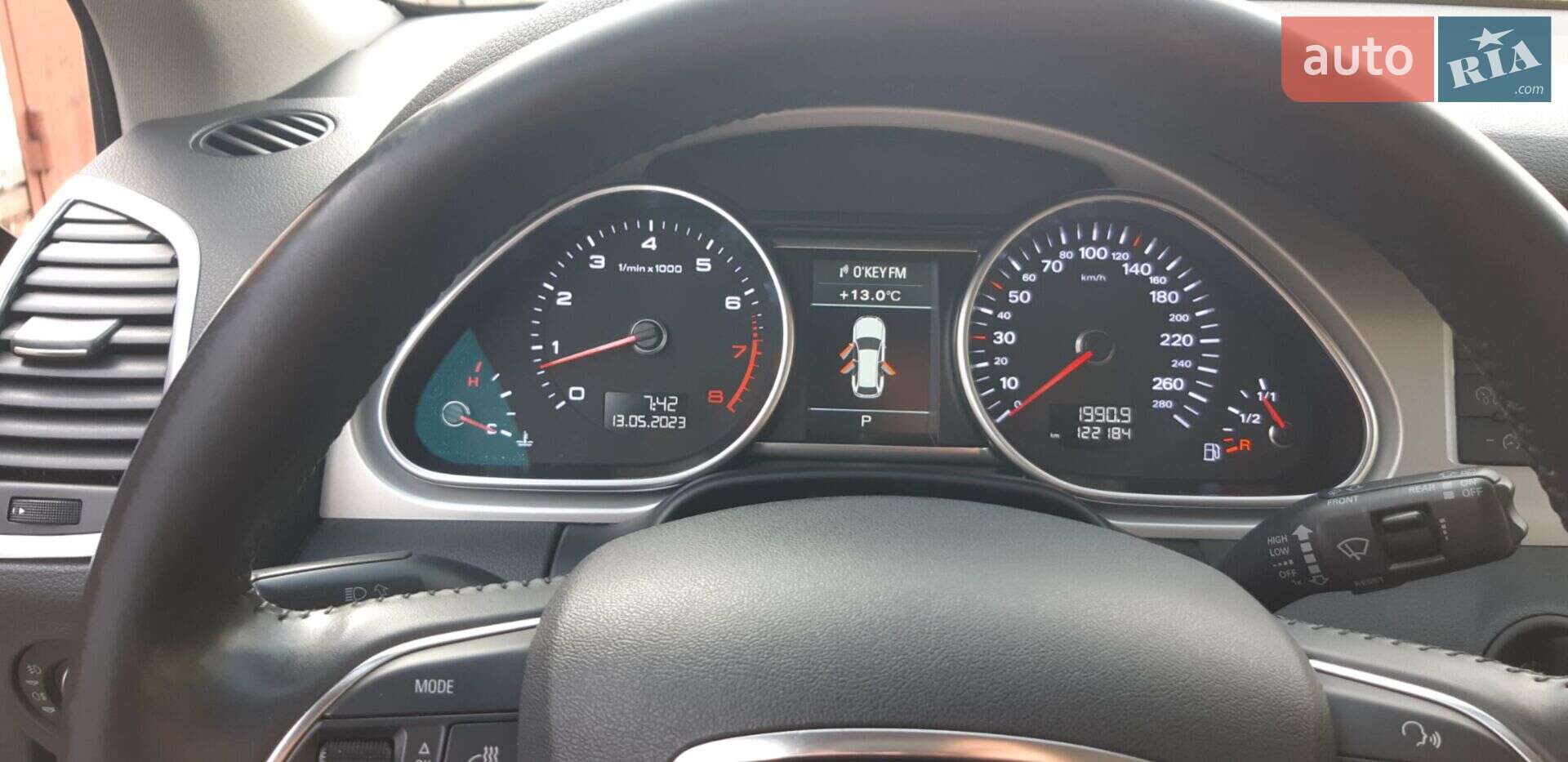 Audi Q7 2013 VIN WA1LGAFE0DD012854 фото оголошення 22 з 31