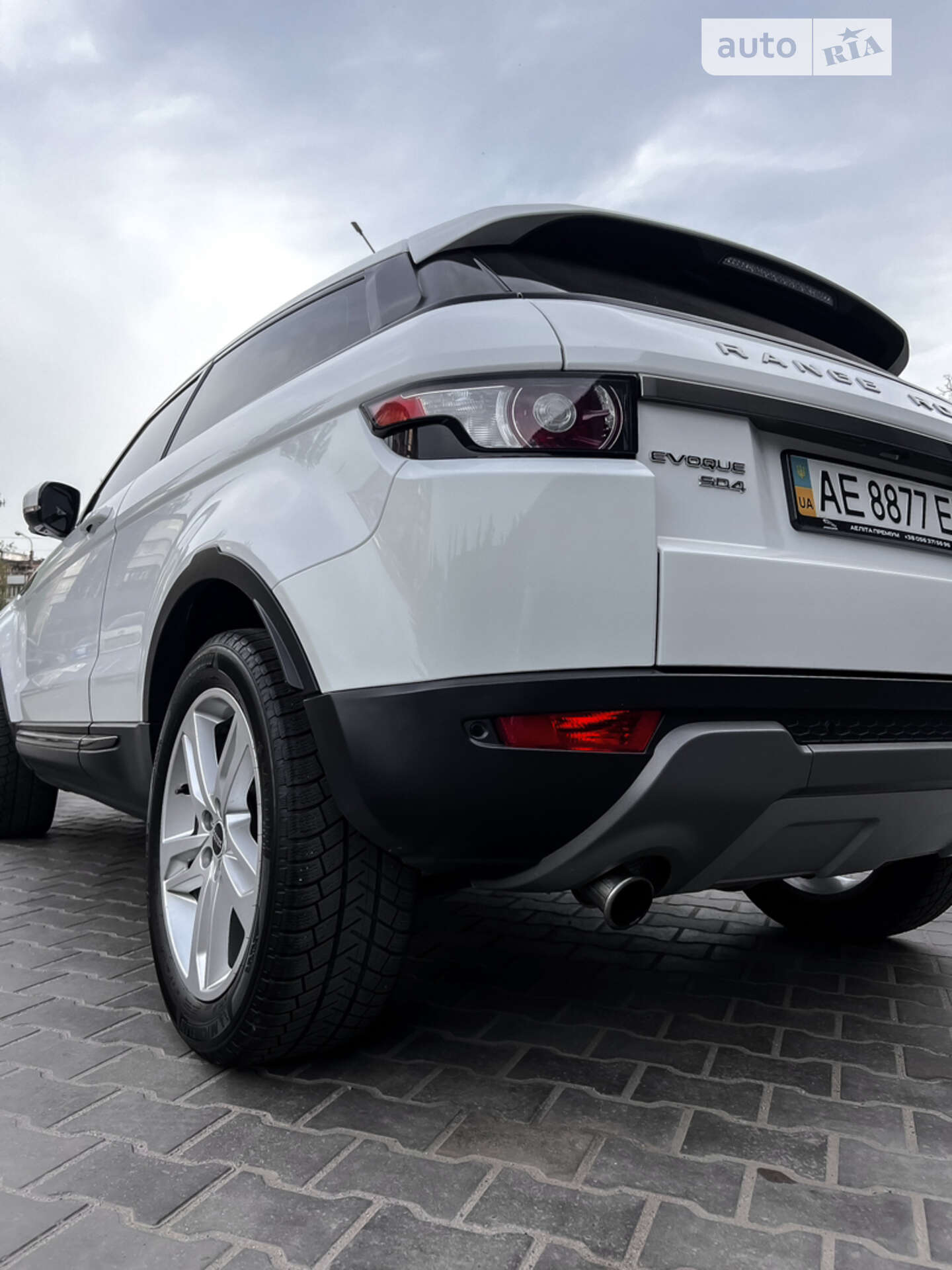 Land Rover Range Rover Evoque 2012 VIN SALVA1BD3CH649511 фото оголошення 7 з 27