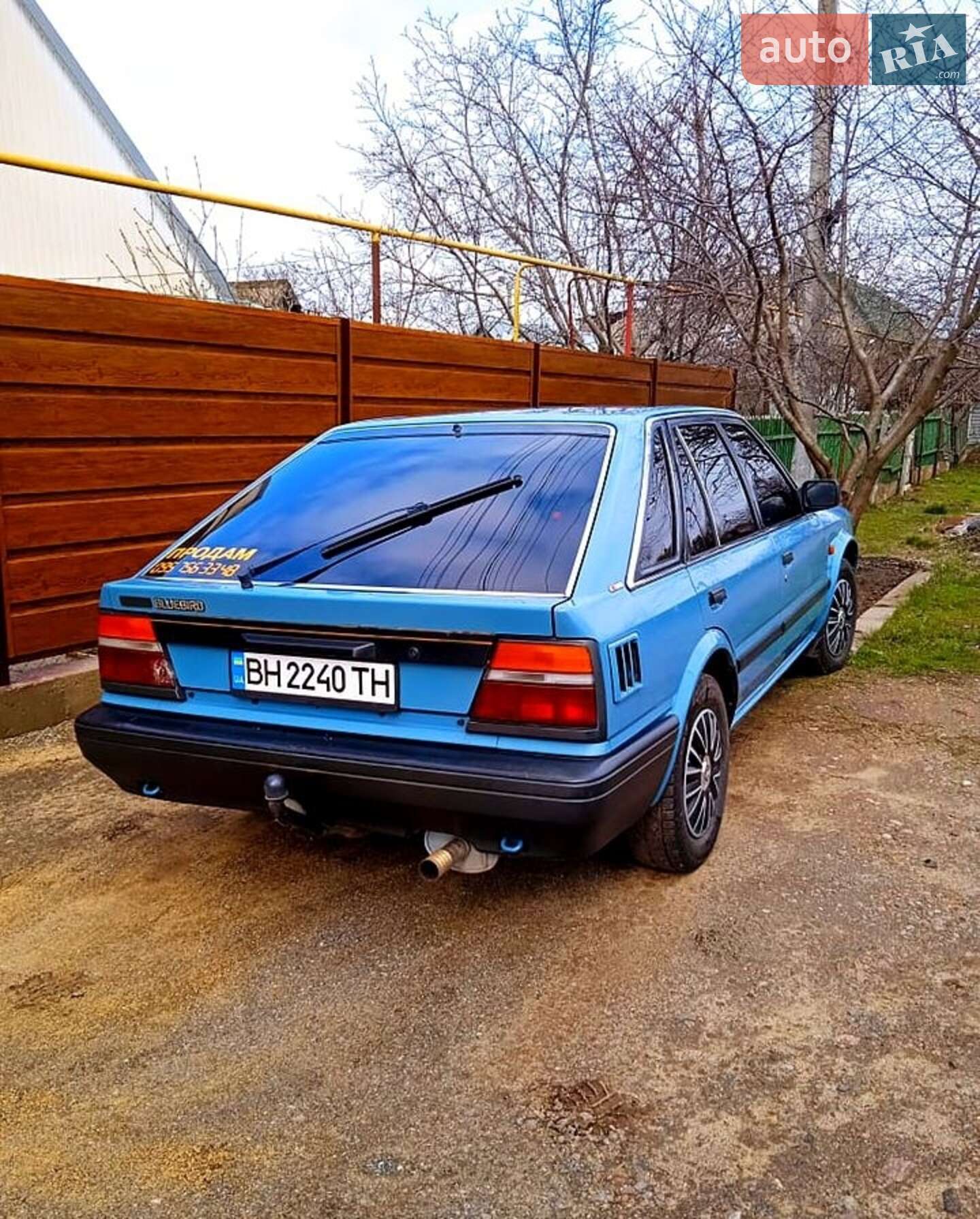 Nissan Bluebird 1989 VIN SJN0F0T72U0266590 фото оголошення 4 з 9