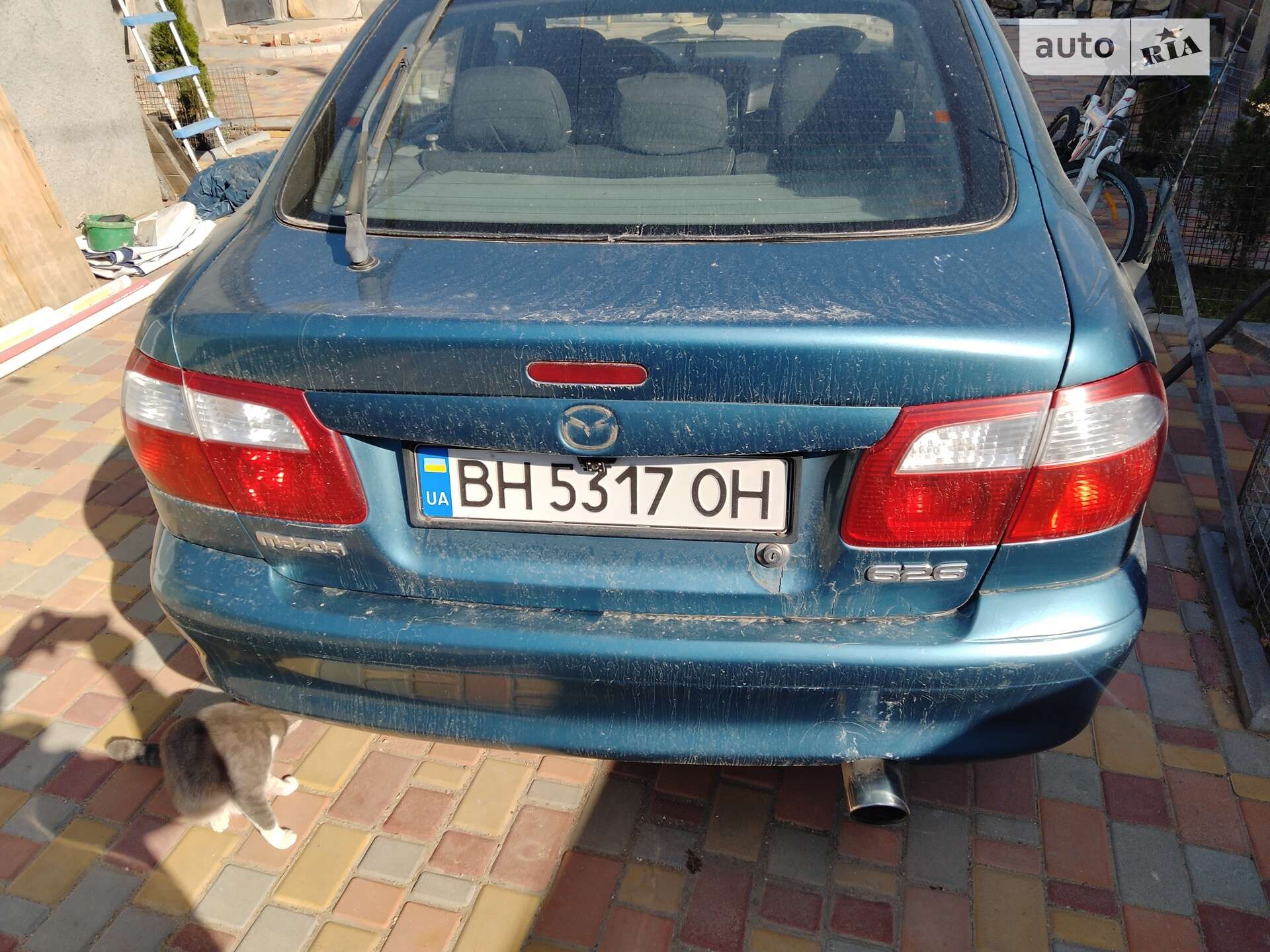 Mazda 626 2000 VIN JMZGF14P201422811 фото оголошення 3 з 8