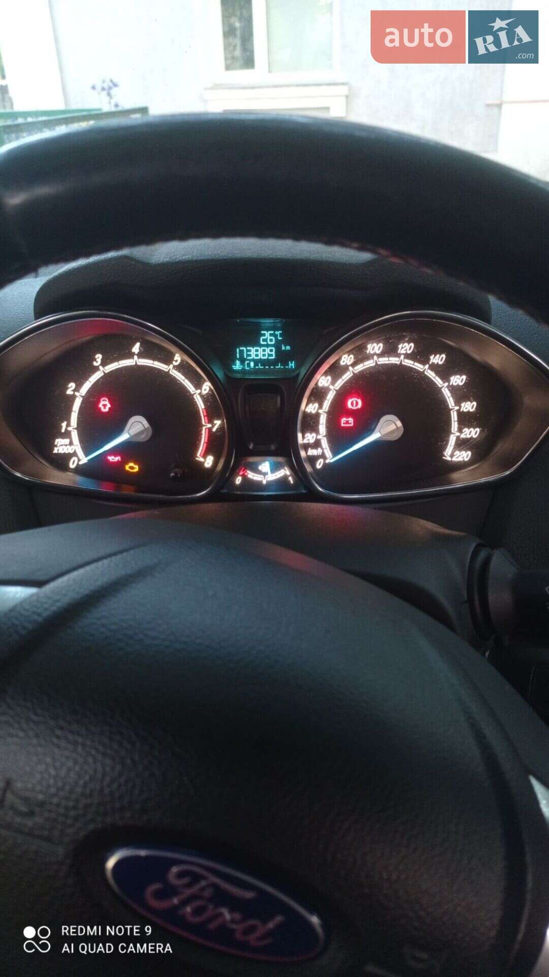 Ford Fiesta 2015 VIN WF0DXXGAKDFJ74912 фото оголошення 9 з 16