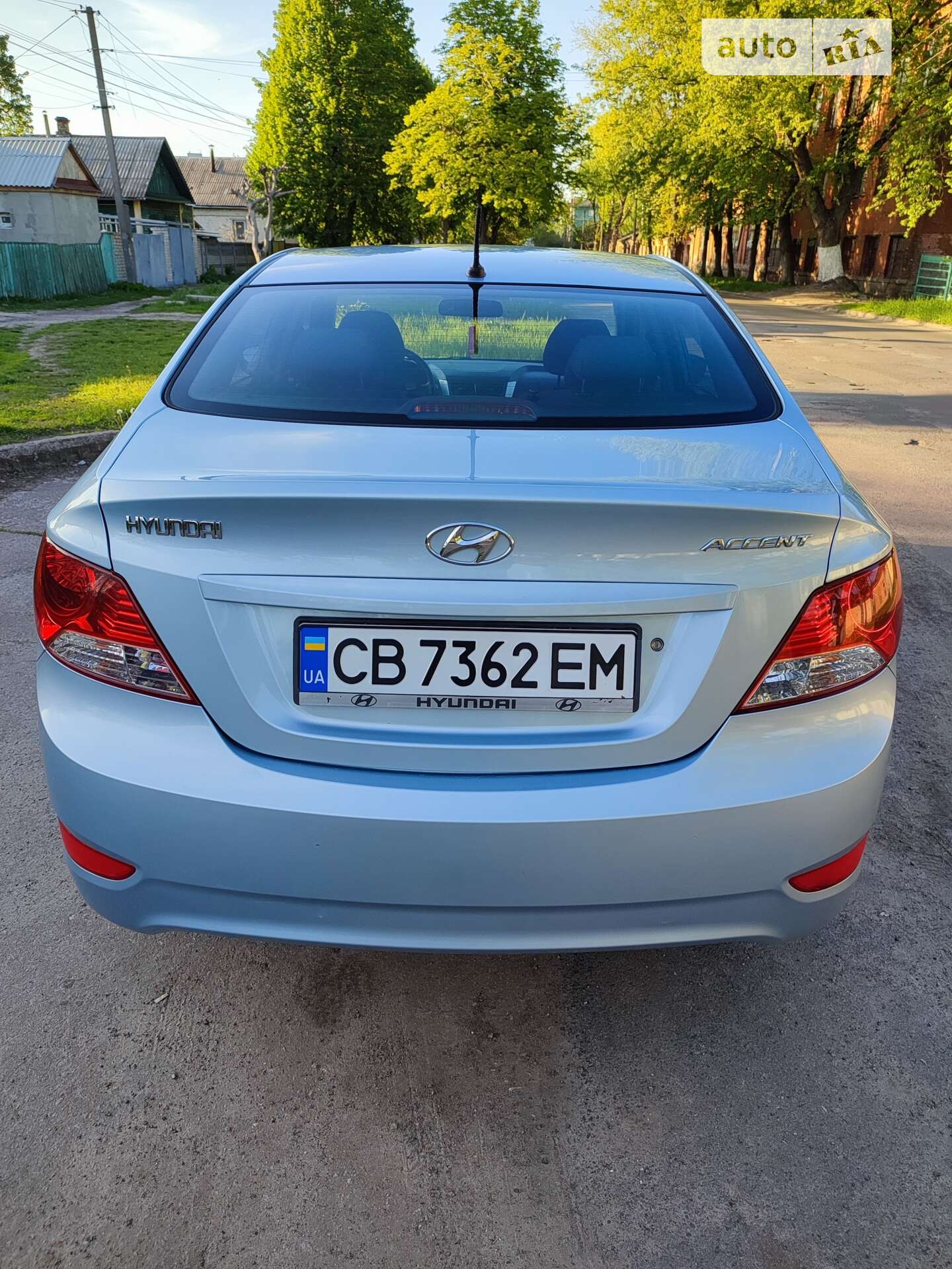 Hyundai Accent 2011 VIN Z94CU41CABR027291 фото оголошення 5 з 9