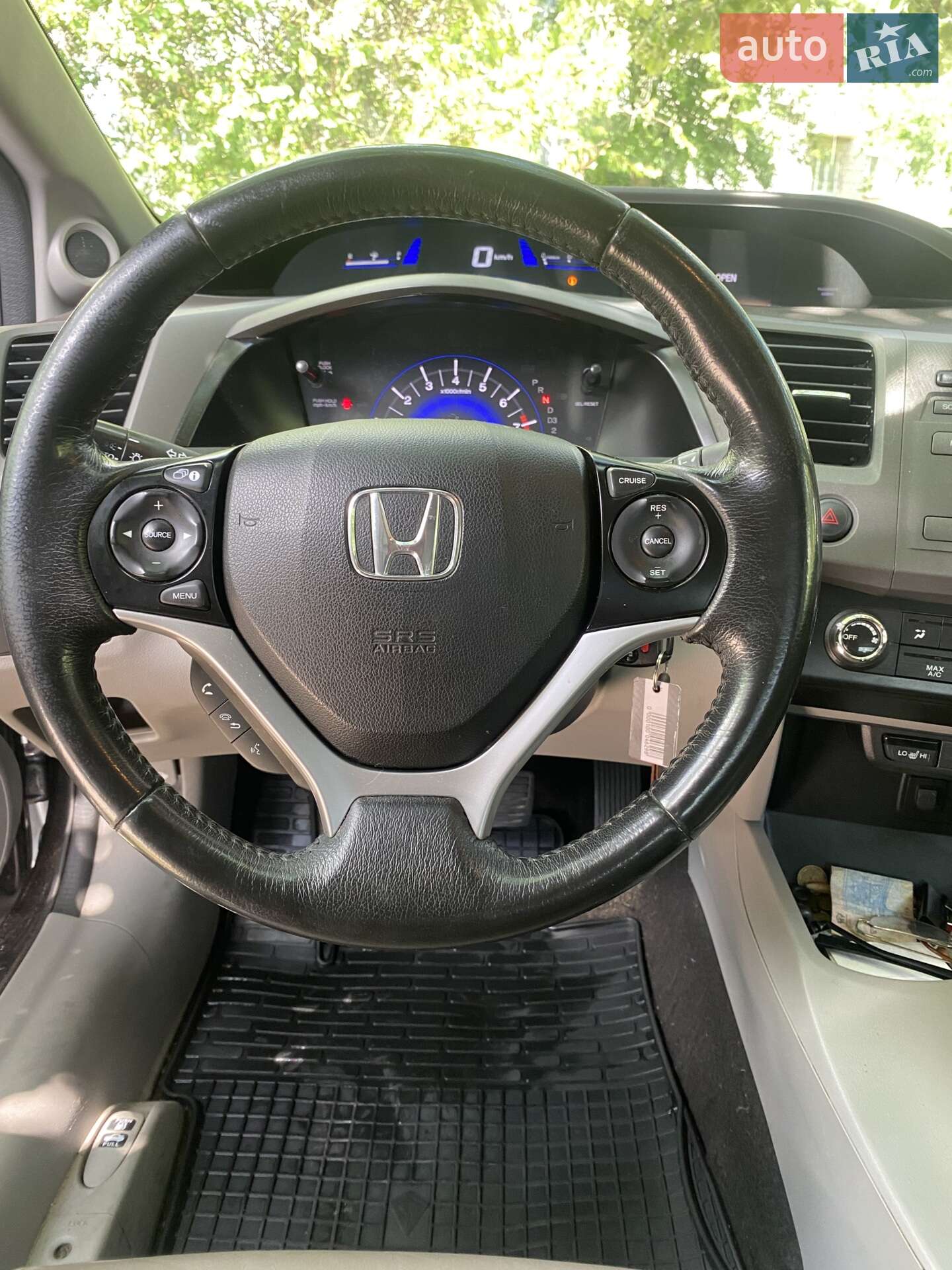 Honda Civic 2012 VIN 19XFB2F94CE328068 фото оголошення 6 з 23