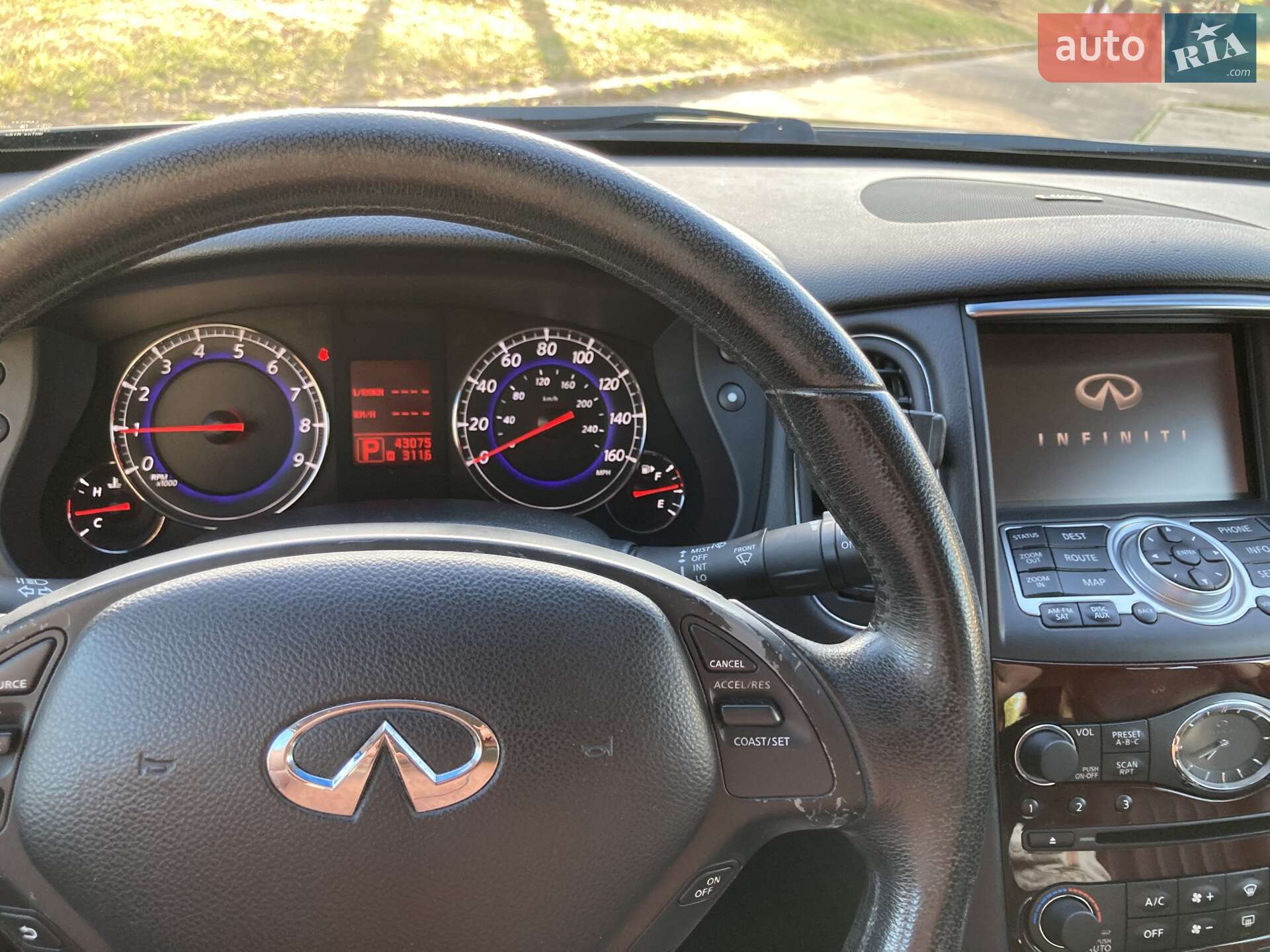 Infiniti EX 35 2008 VIN JNKAJ09F68M351958 фото оголошення 9 з 13
