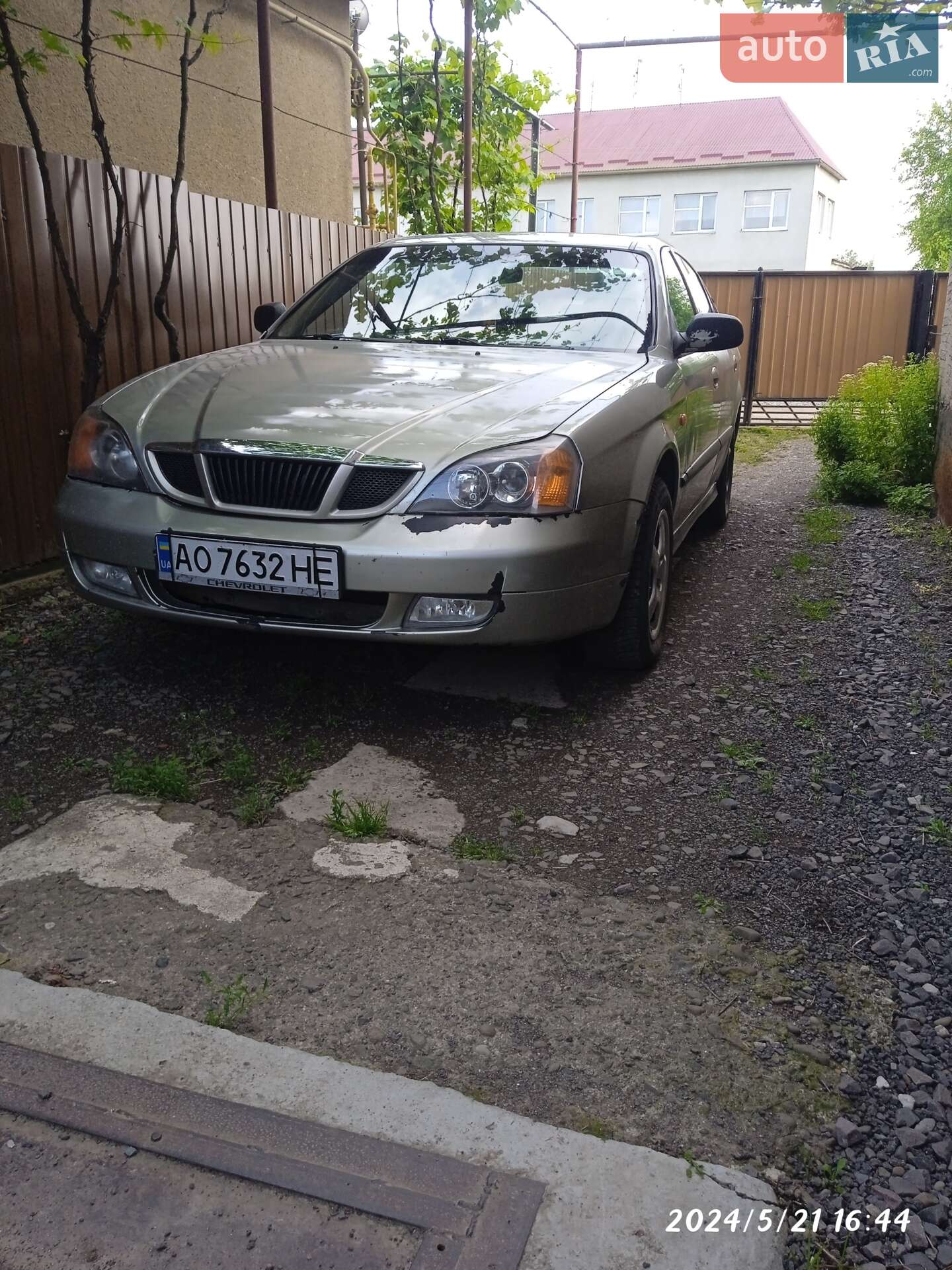 Daewoo Evanda 2002 VIN KLALF69Z13B077076 фото оголошення 2 з 7
