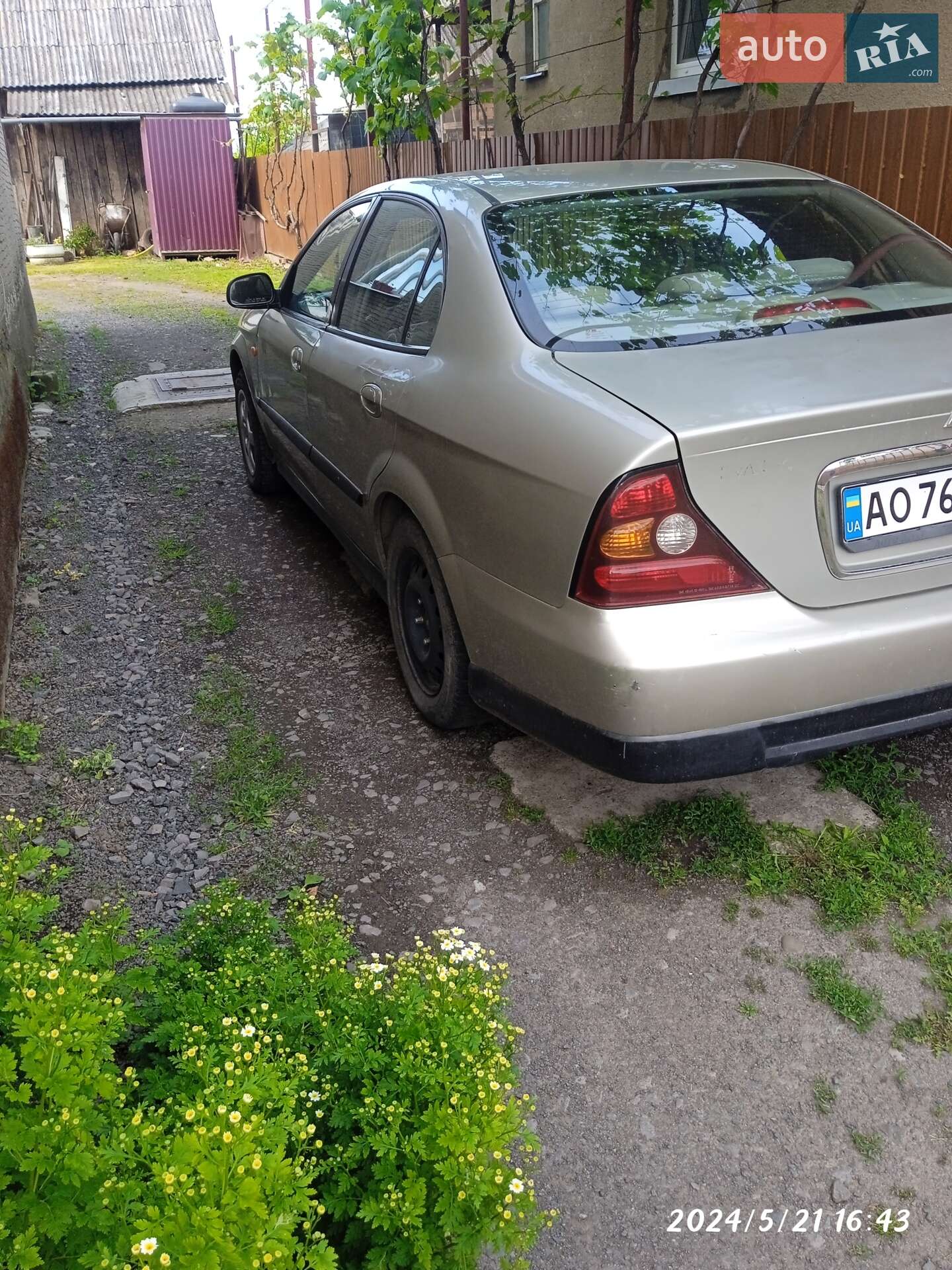 Daewoo Evanda 2002 VIN KLALF69Z13B077076 фото оголошення 4 з 7