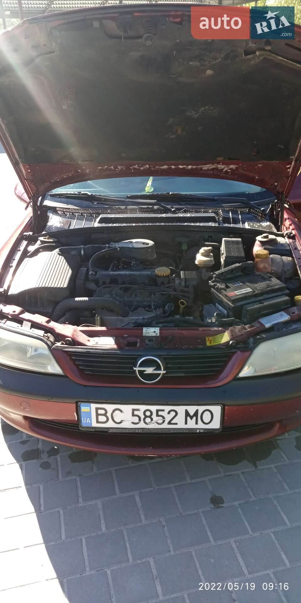 Opel Vectra 1997 VIN W0L000084G1178972 фото оголошення 8 з 12