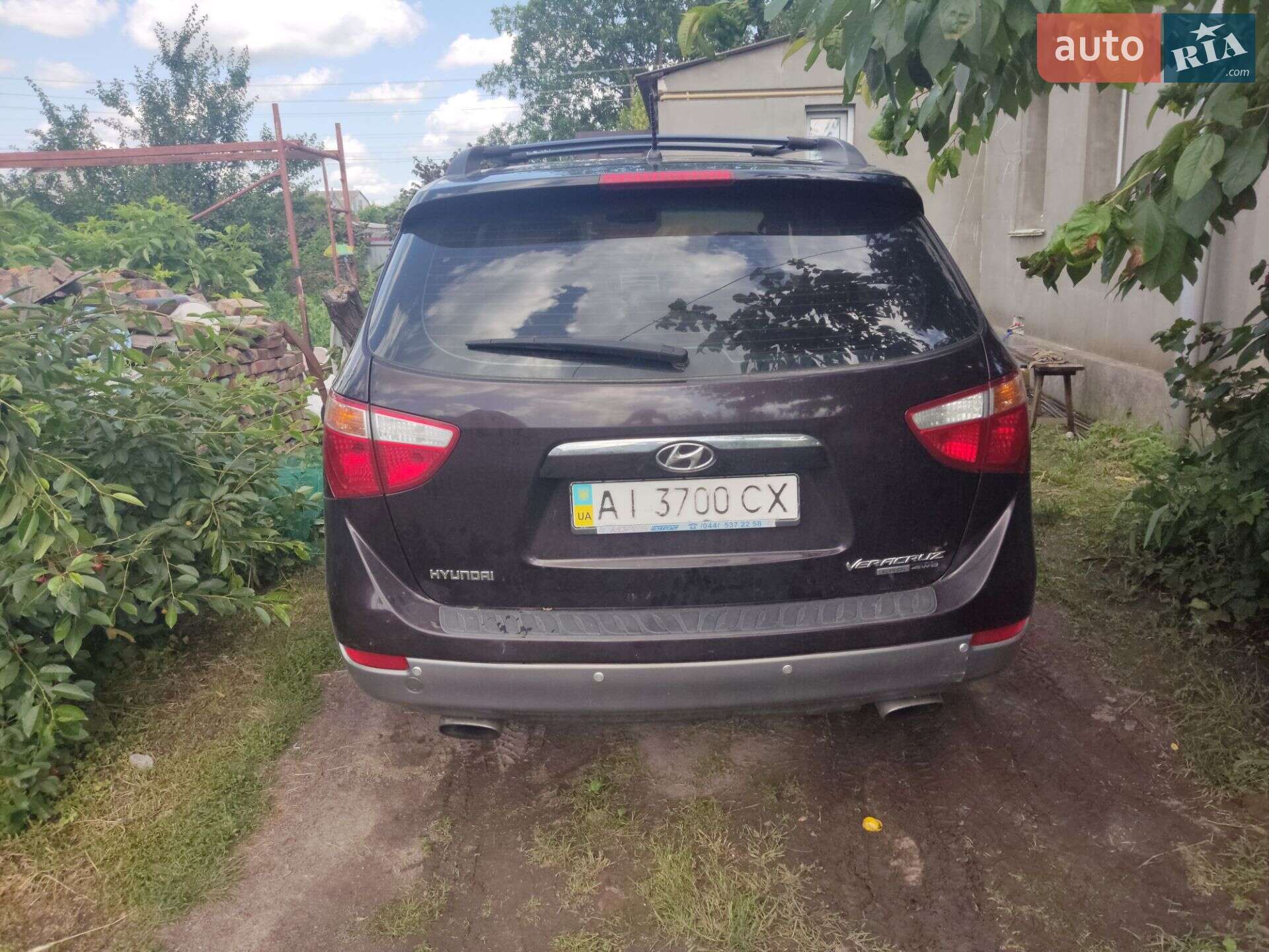 Hyundai Veracruz 2008 VIN KMHNU81WP9U086390 фото оголошення 2 з 5