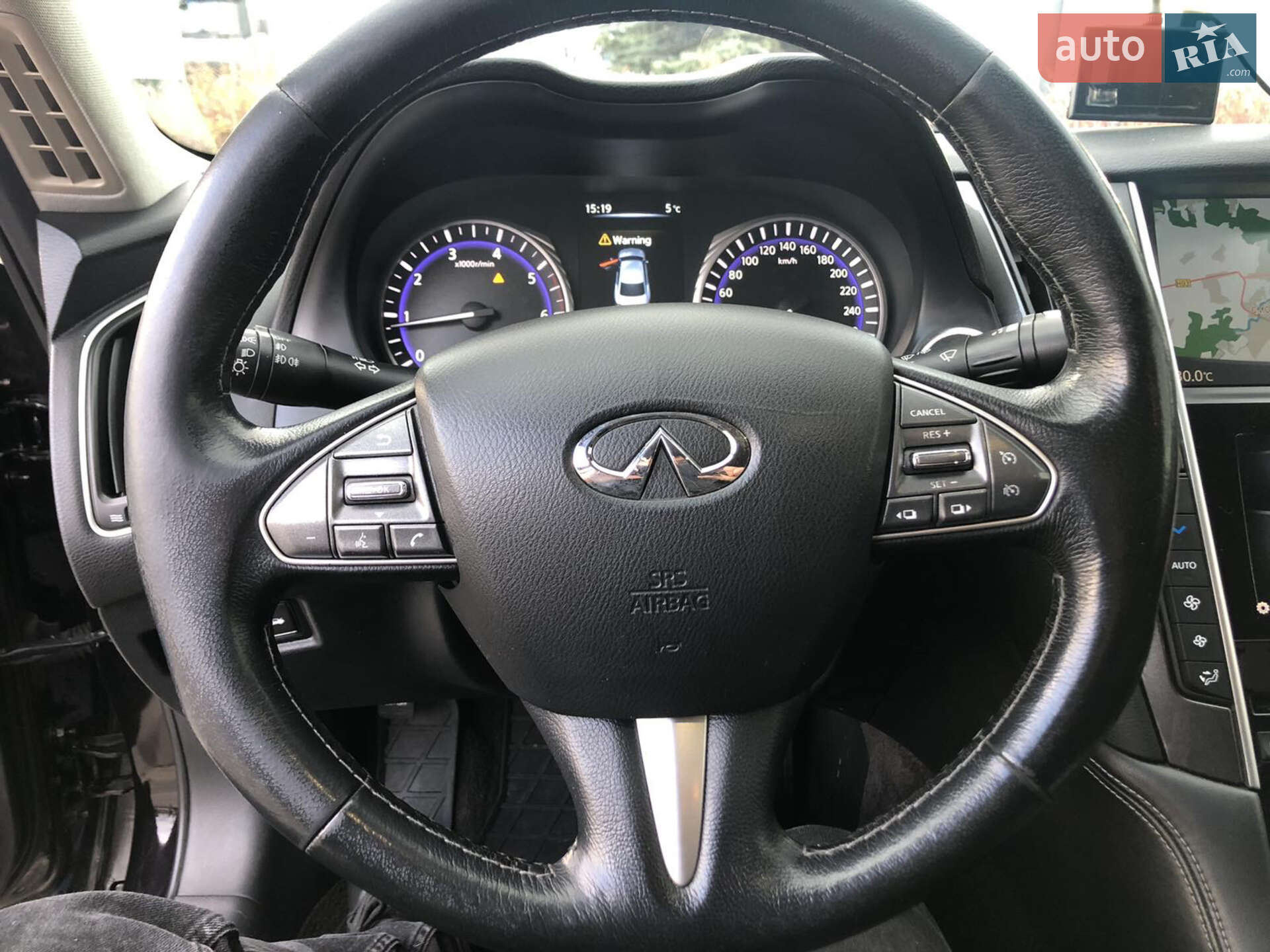 Infiniti Q50 2016 VIN JN1BDAV37U0242325 фото оголошення 9 з 12