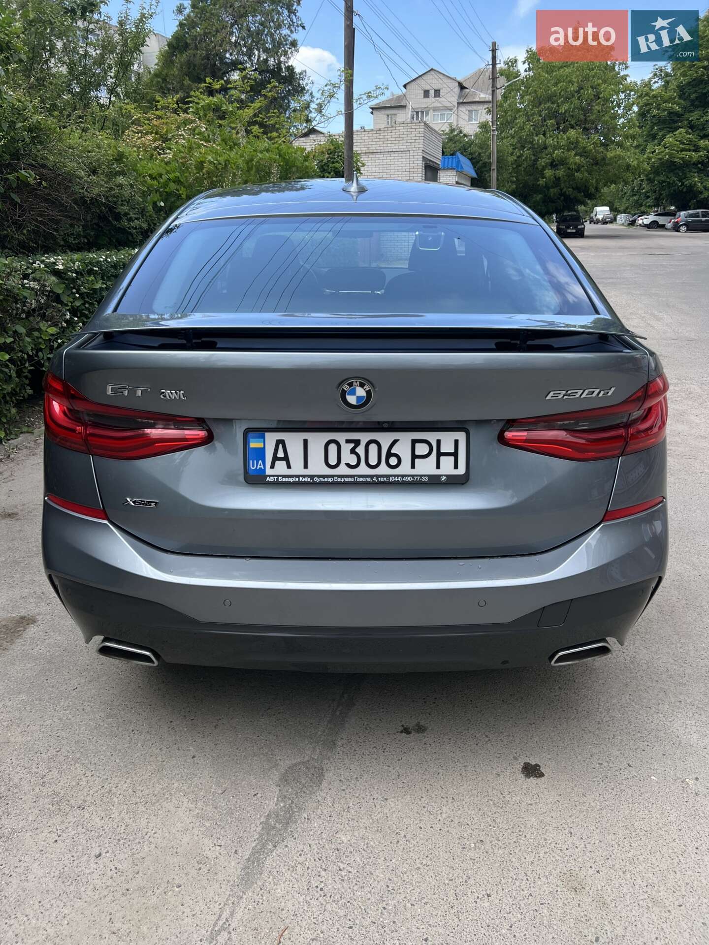 BMW 6 Series GT 2017 VIN WBAJW81050BE17523 фото оголошення 11 з 14