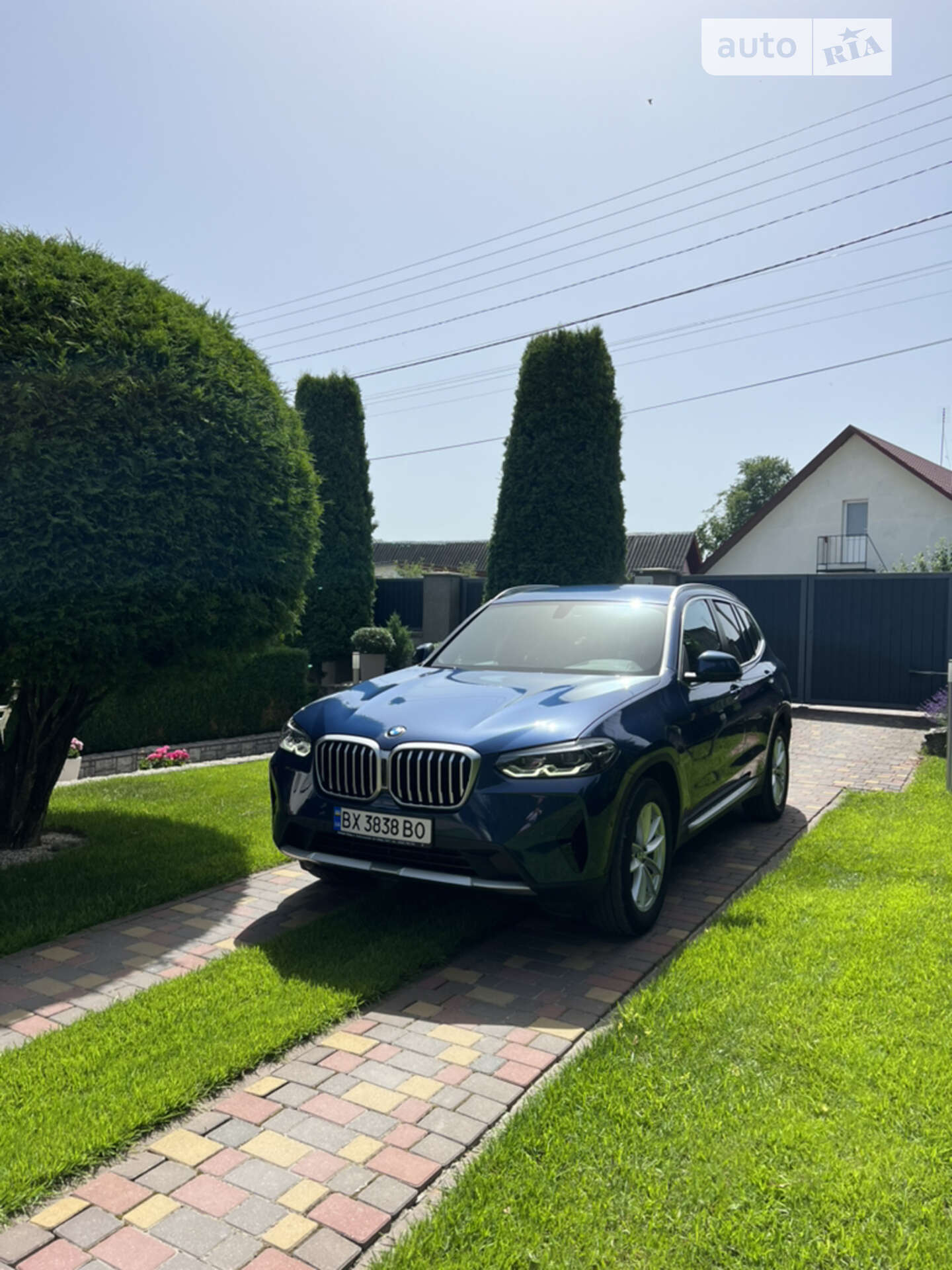 BMW X3 2022 VIN WBA25DP040N142455 фото оголошення 3 з 23