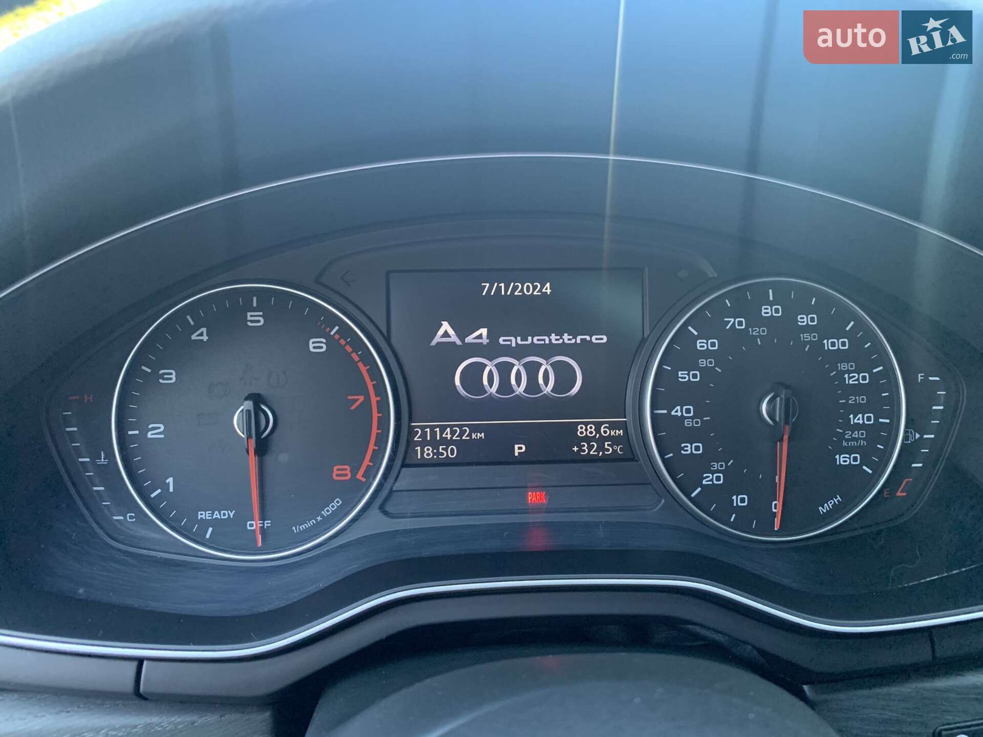 Audi A4 2016 VIN WAUANAF4XHN018880 фото оголошення 11 з 16