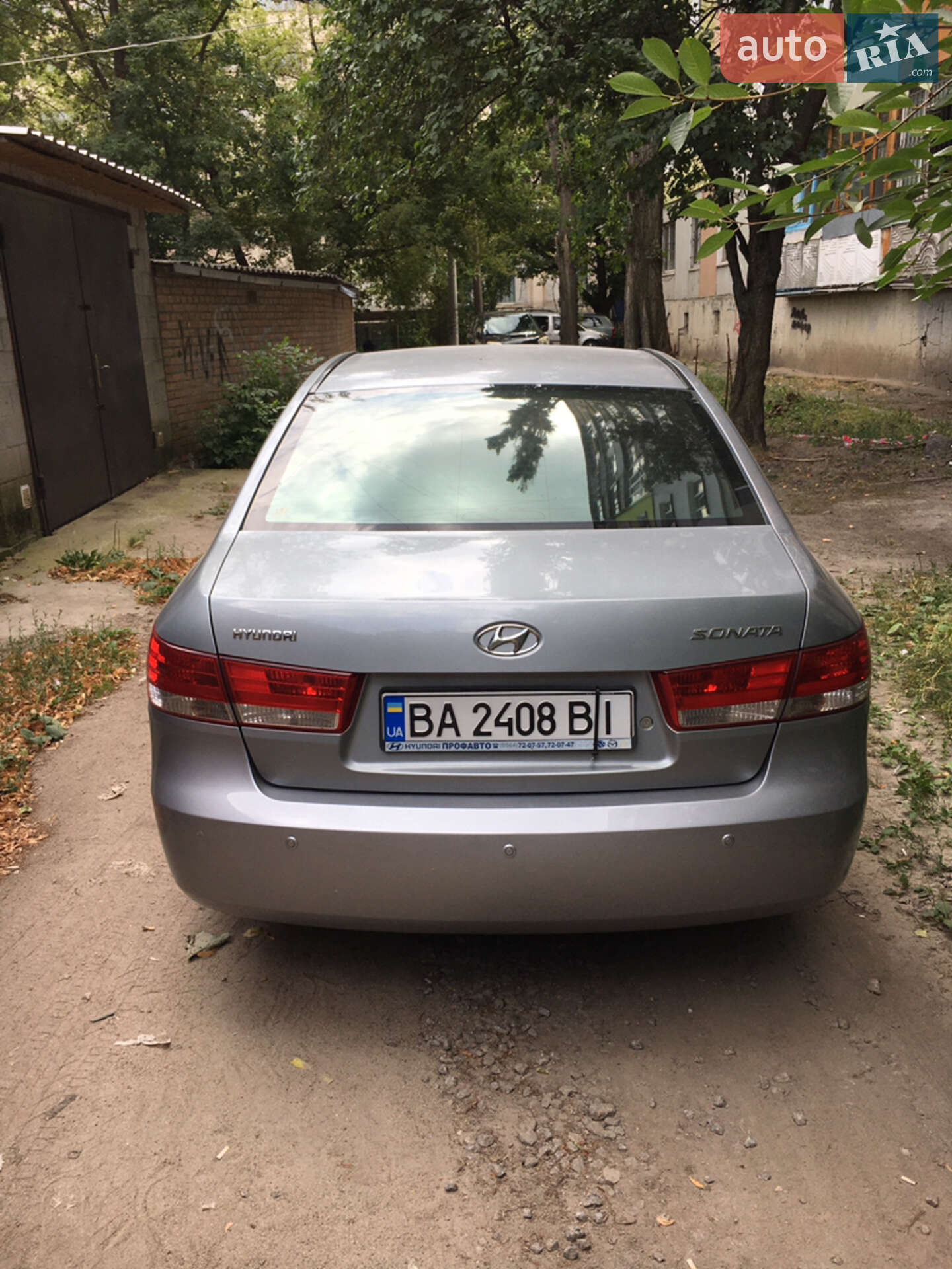 Hyundai Sonata 2008 VIN Y6LEU41CP8L002684 фото оголошення 6 з 7