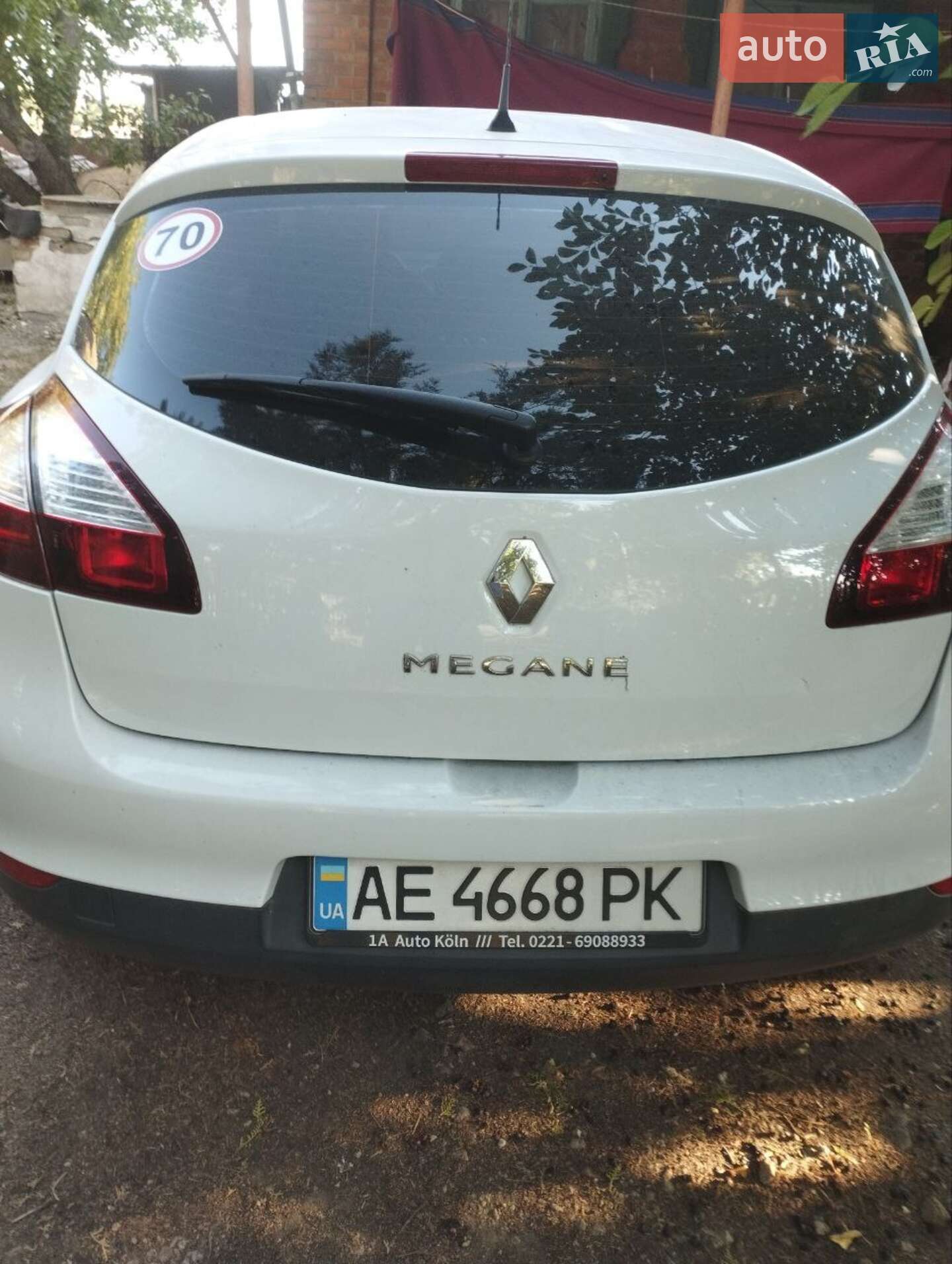 Renault Megane 2015 VIN VF1BZM40253389464 фото оголошення 2 з 26