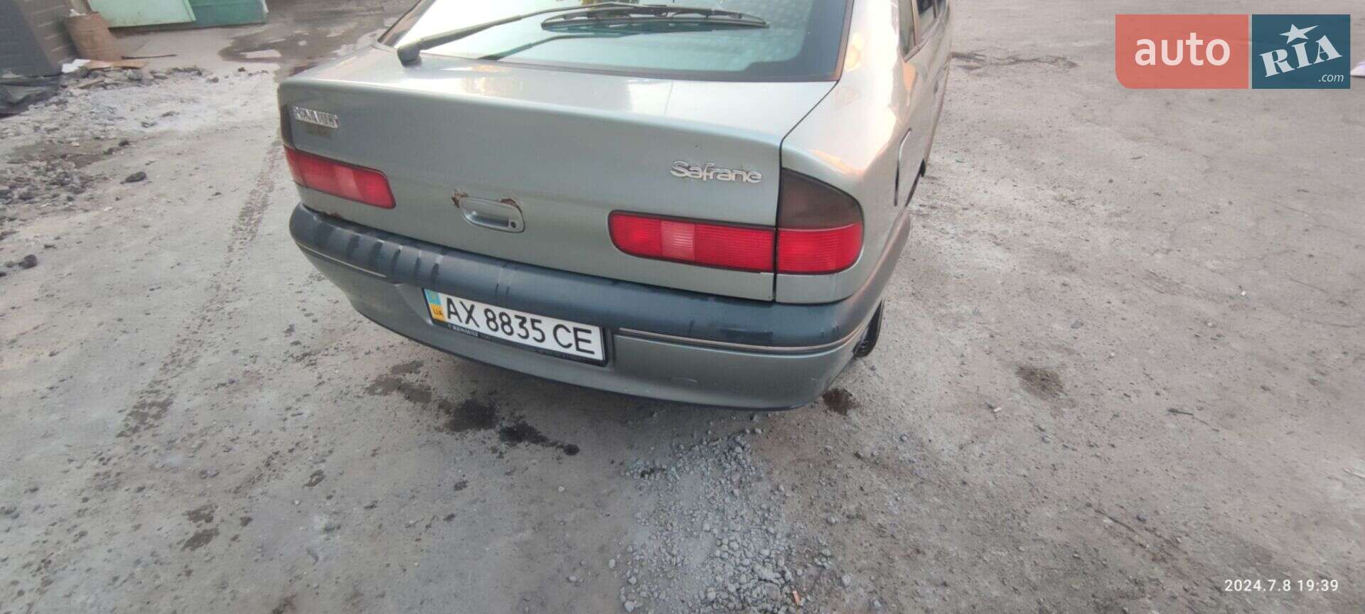 Renault Safrane 1997 VIN VF1B54F0516947532 фото оголошення 7 з 10