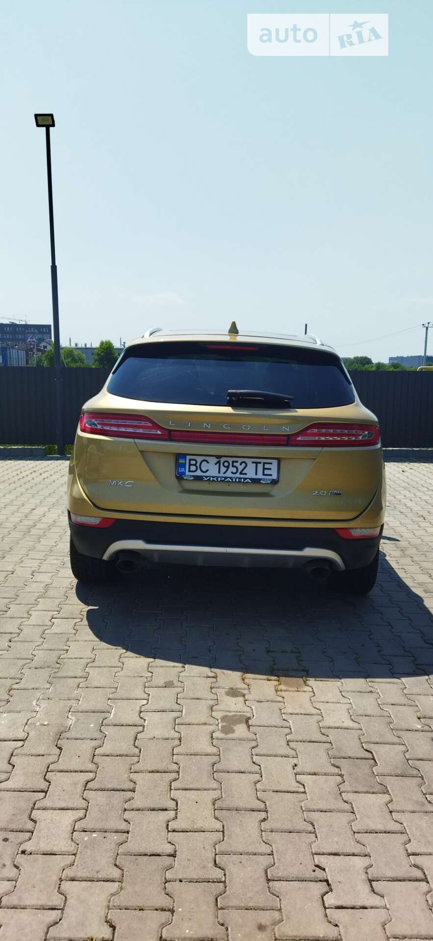 Lincoln MKC 2015 VIN 5LMCJ2A97FUJ41256 фото оголошення 26 з 30