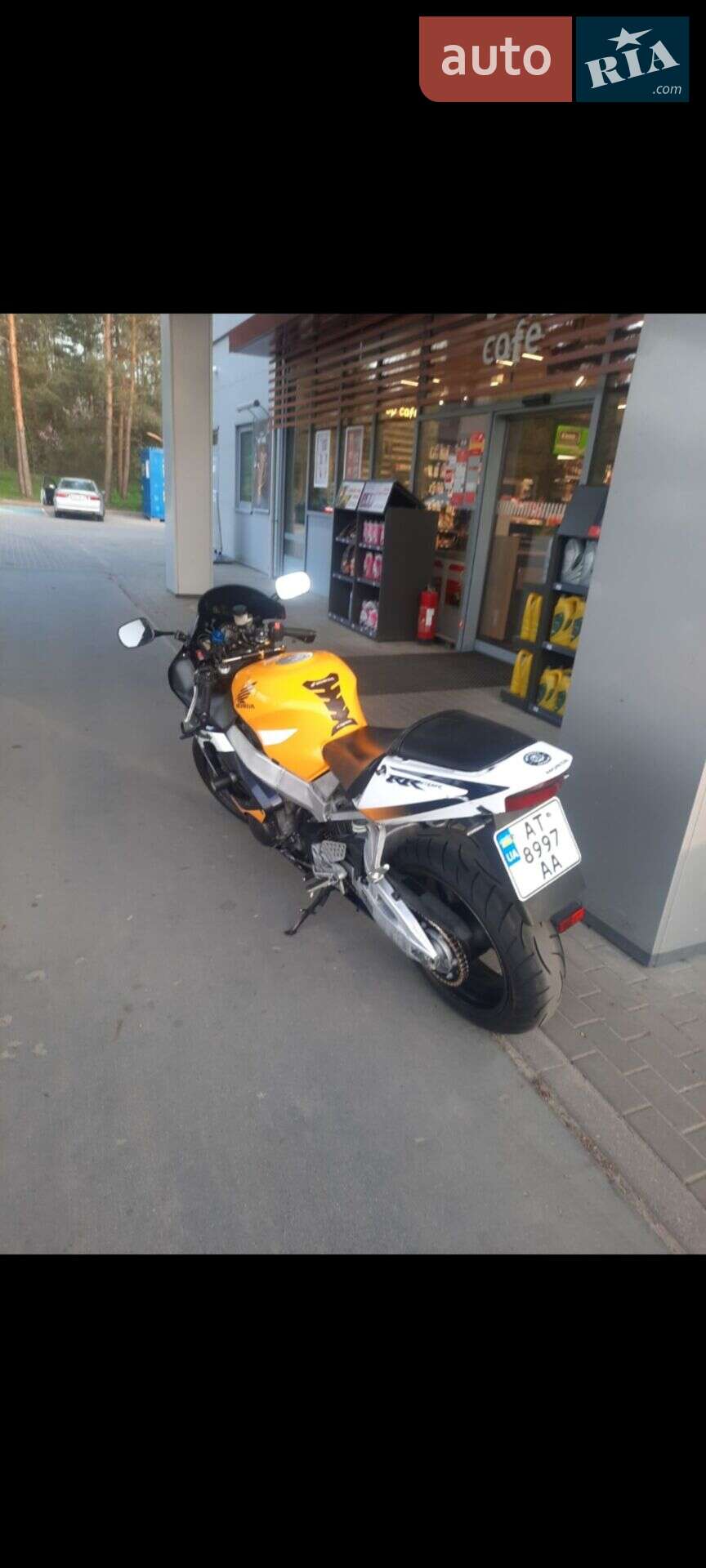 Honda CBR 929RR 2000 VIN JH2SC44A7YM007016 фото оголошення 6 з 14
