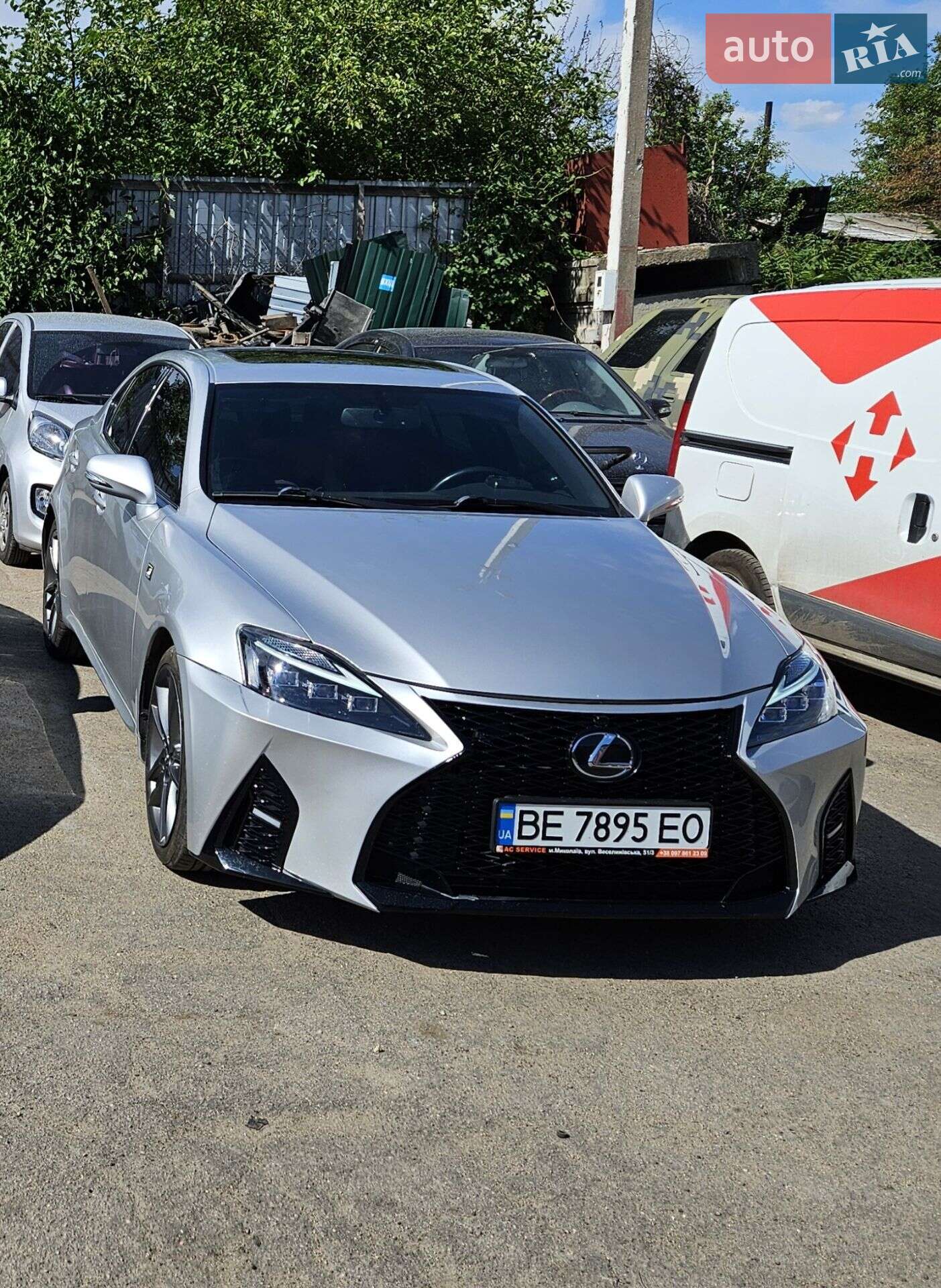 Lexus IS 2011 VIN JTHBF5C24B5156435 фото оголошення 8 з 14