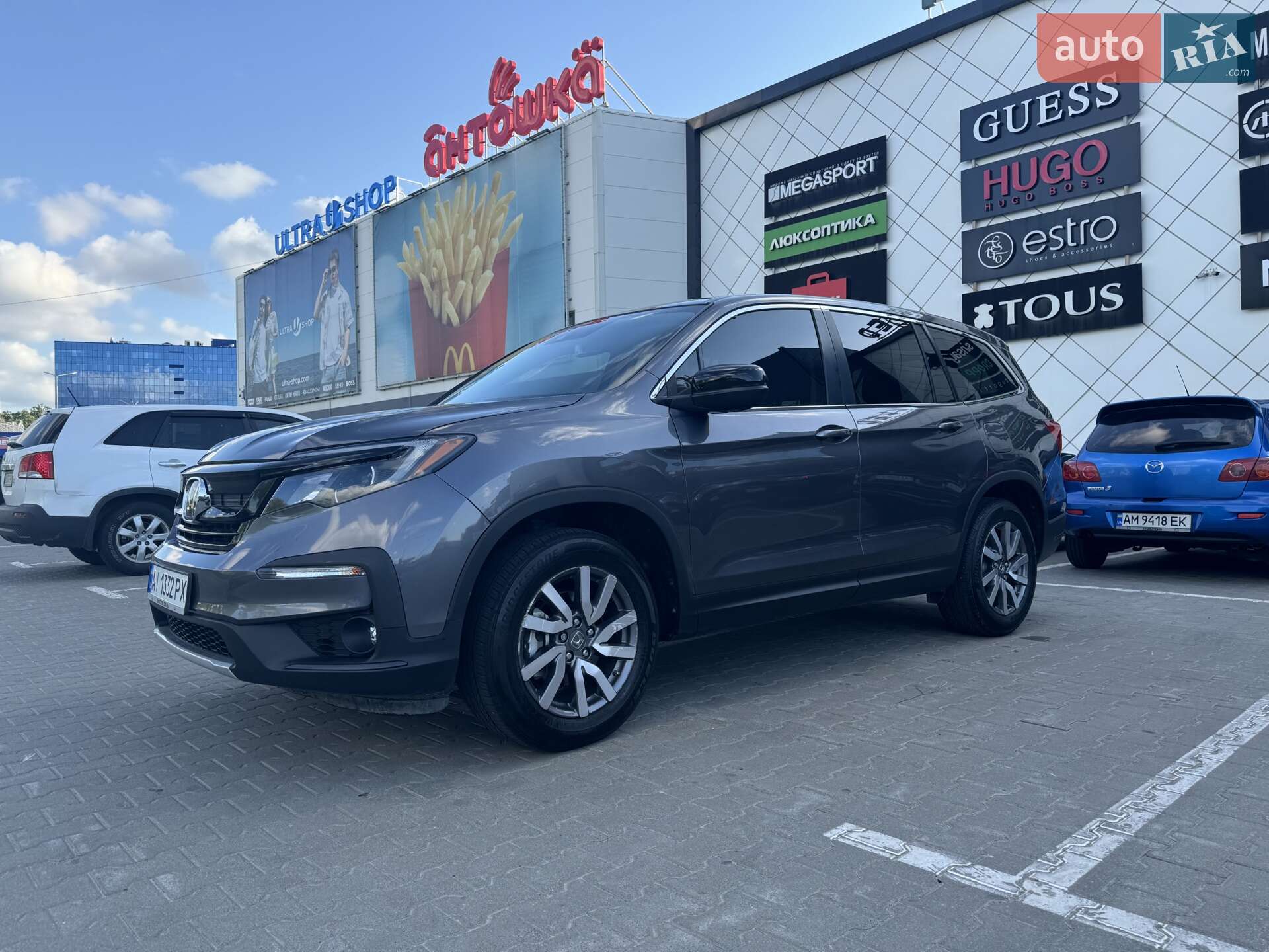 Honda Pilot 2021 VIN 5FNYF5H50MB026734 фото оголошення 7 з 27