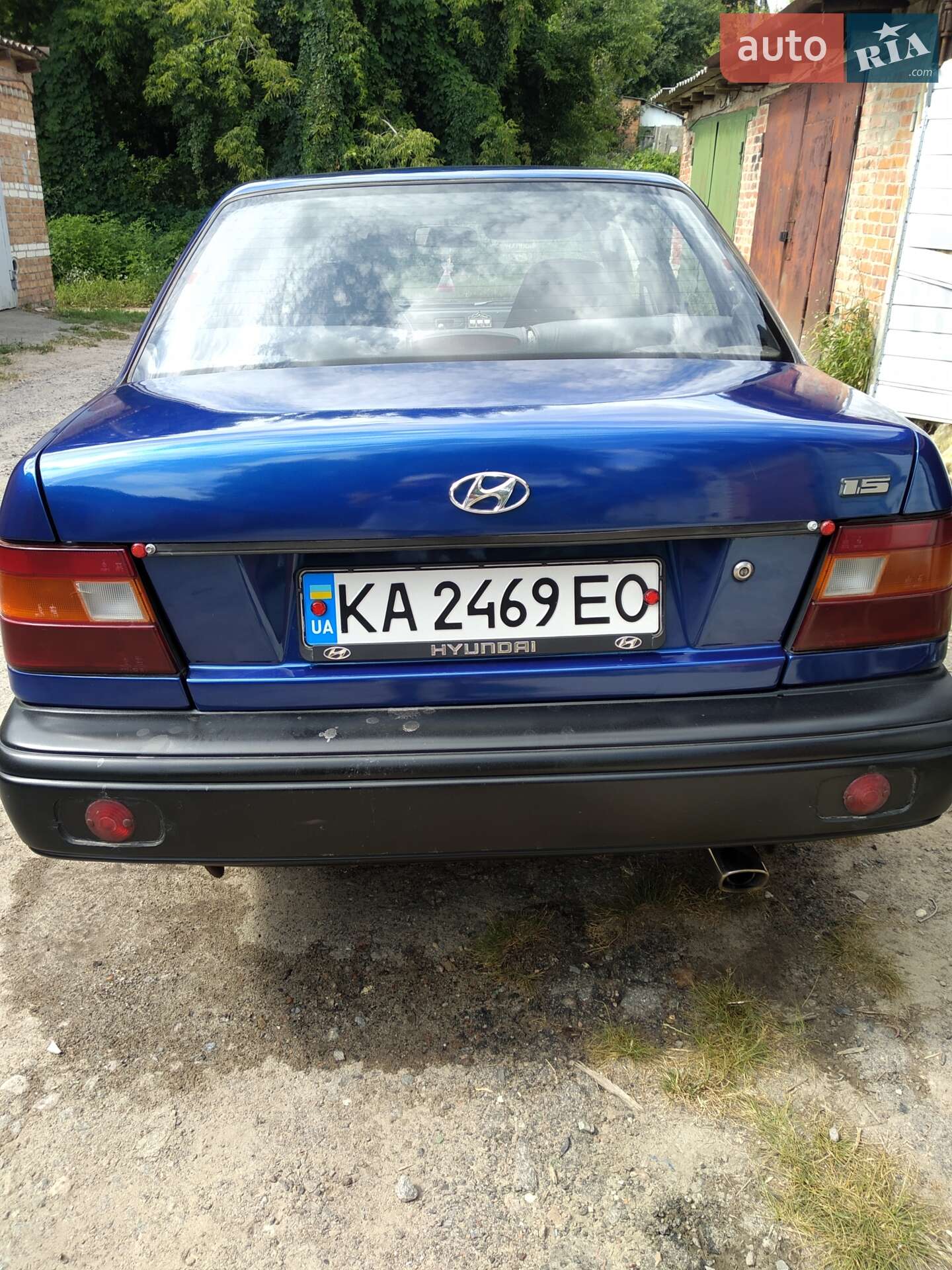 Hyundai Pony 1992 VIN KMHVF21JPPU725886 фото оголошення 11 з 13