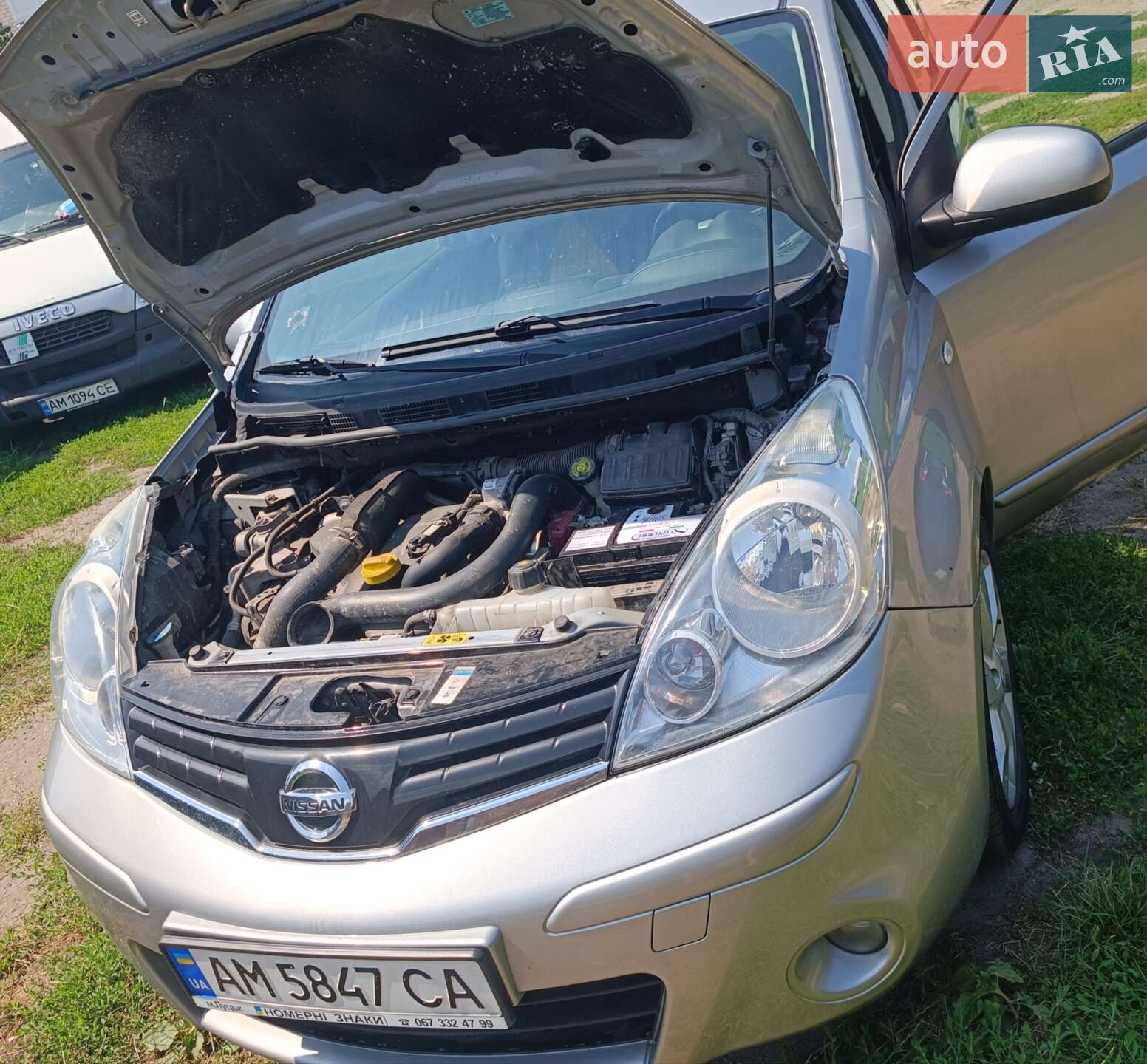 Nissan Note 2012 VIN SJNFDAE11U2144425 фото оголошення 6 з 6