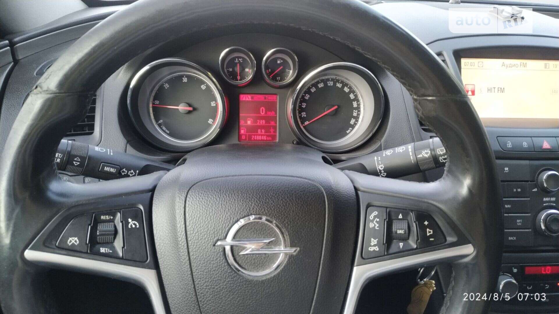 Opel Insignia 2013 VIN W0LGM8EM3D1054386 фото оголошення 6 з 7