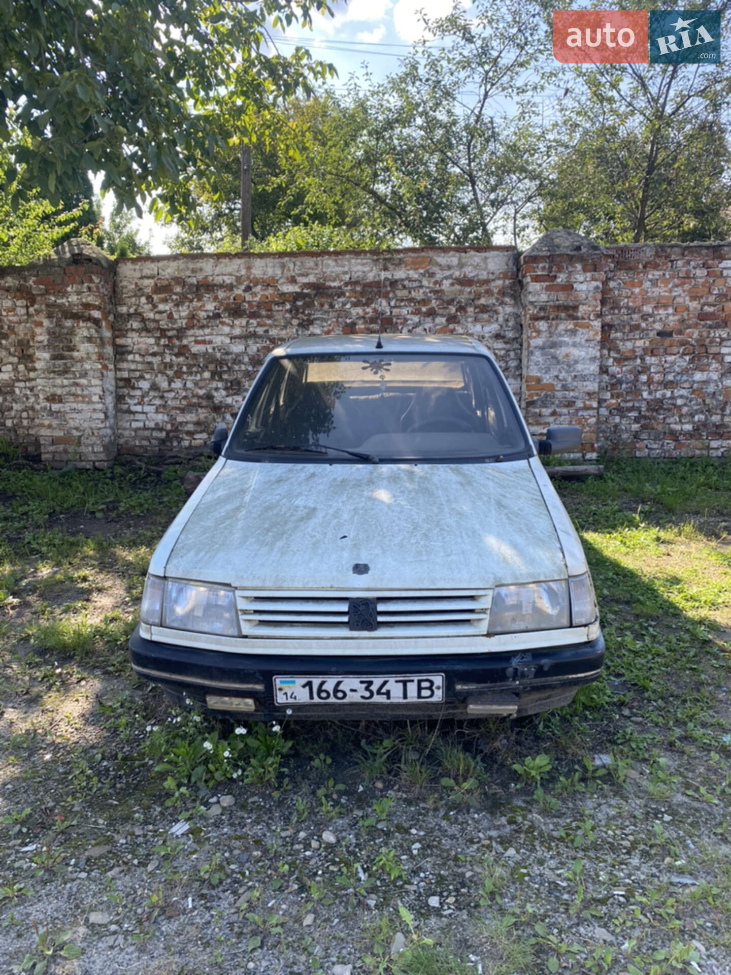 Peugeot 309 1989 VIN VF310AG1202231722 фото оголошення 2 з 3