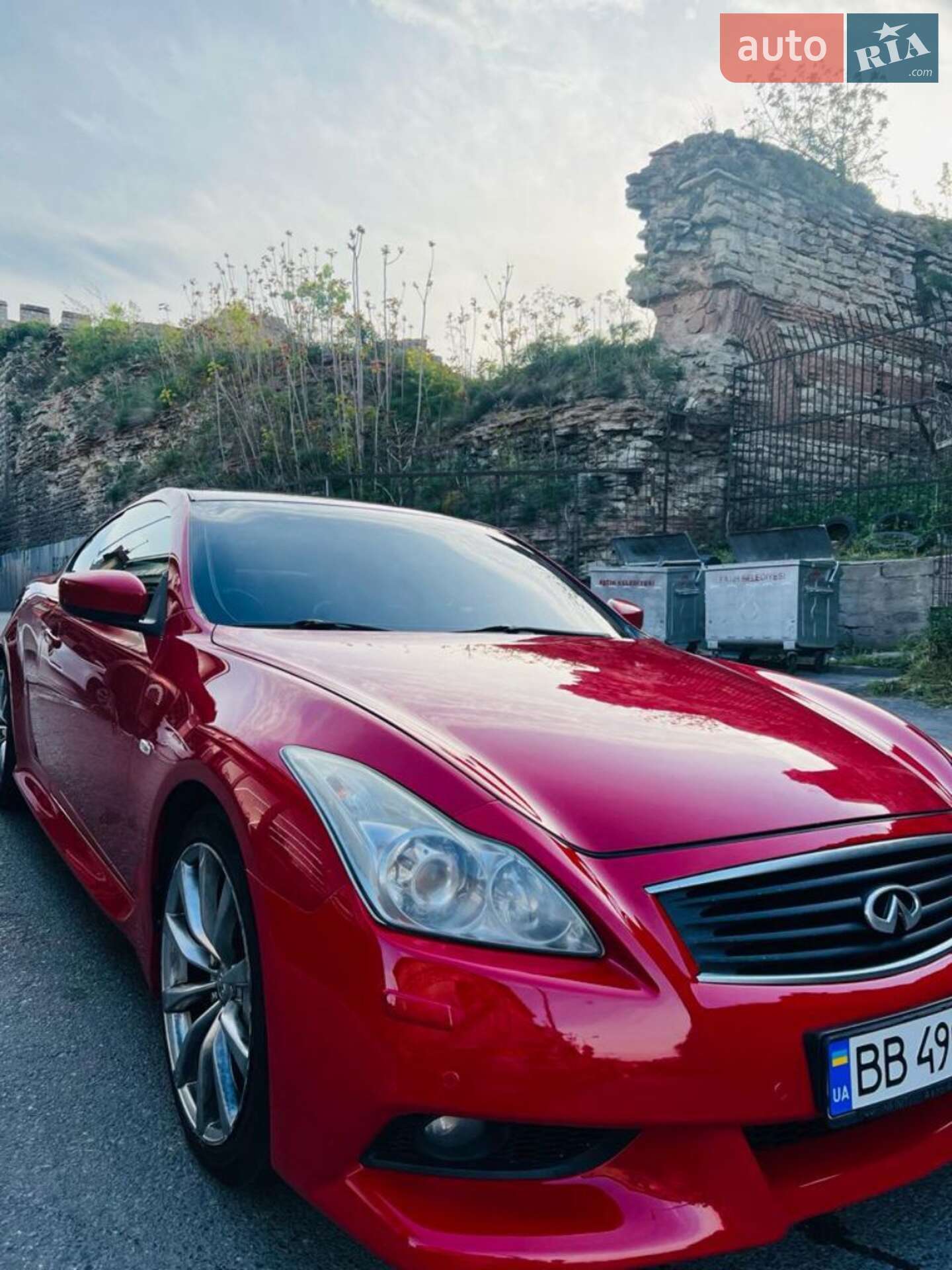 Infiniti G37 2008 VIN JN1GCBV36U0350011 фото оголошення 2 з 11