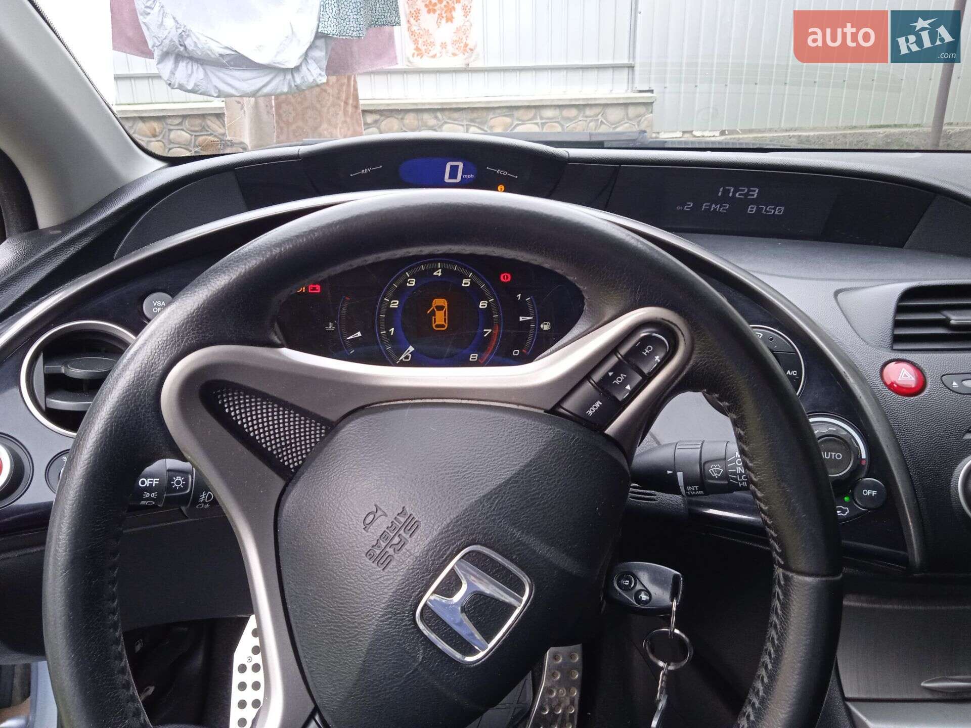 Honda Civic 2008 VIN SHHFK28608U007956 фото оголошення 7 з 9