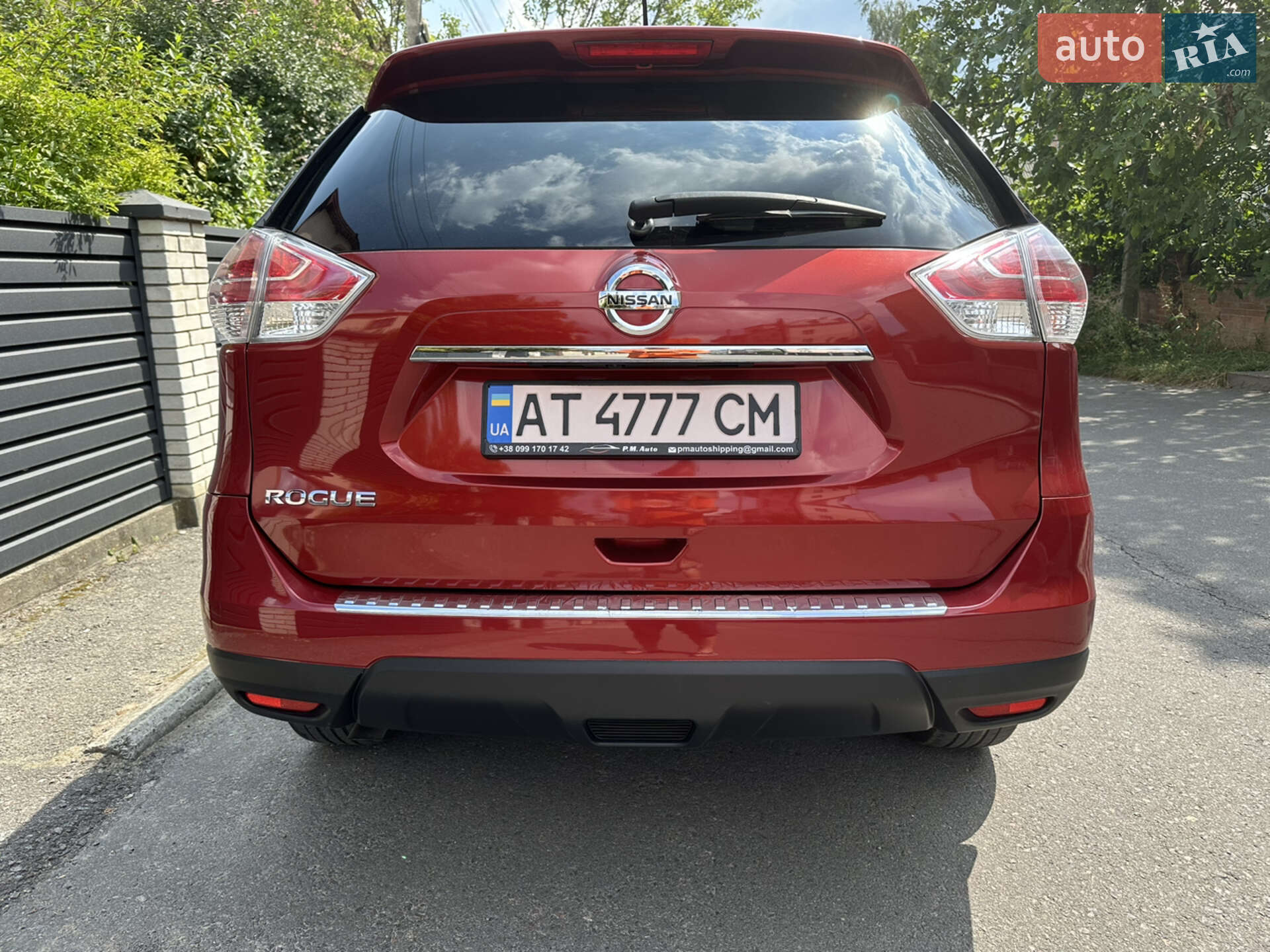 Nissan Rogue 2016 VIN KNMAT2MT2GP677693 фото оголошення 5 з 20